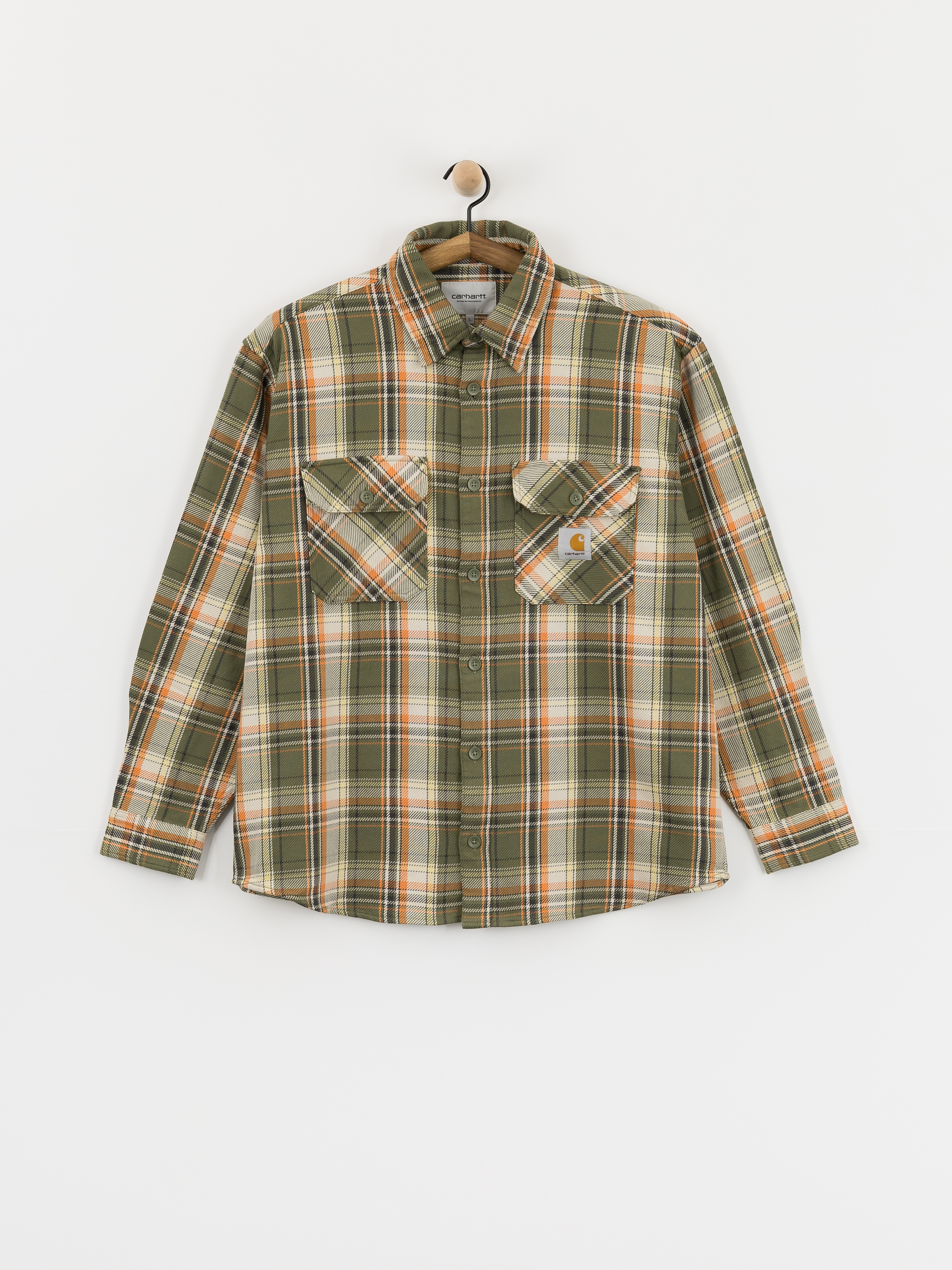 Сорочка Carhartt WIP Tunick (tunick check/dollar green)