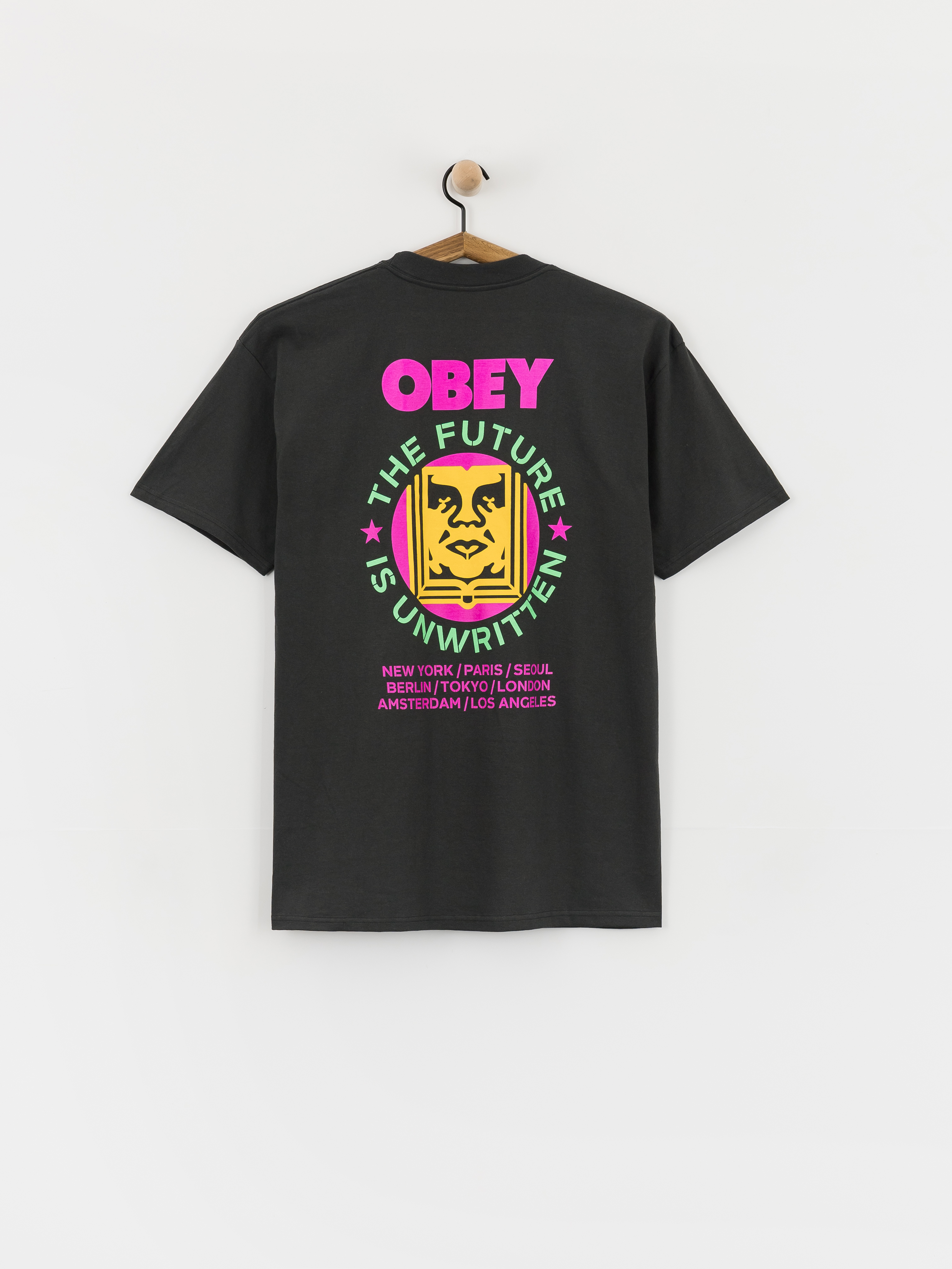 Футболка OBEY Future Unwritten (vintage black)