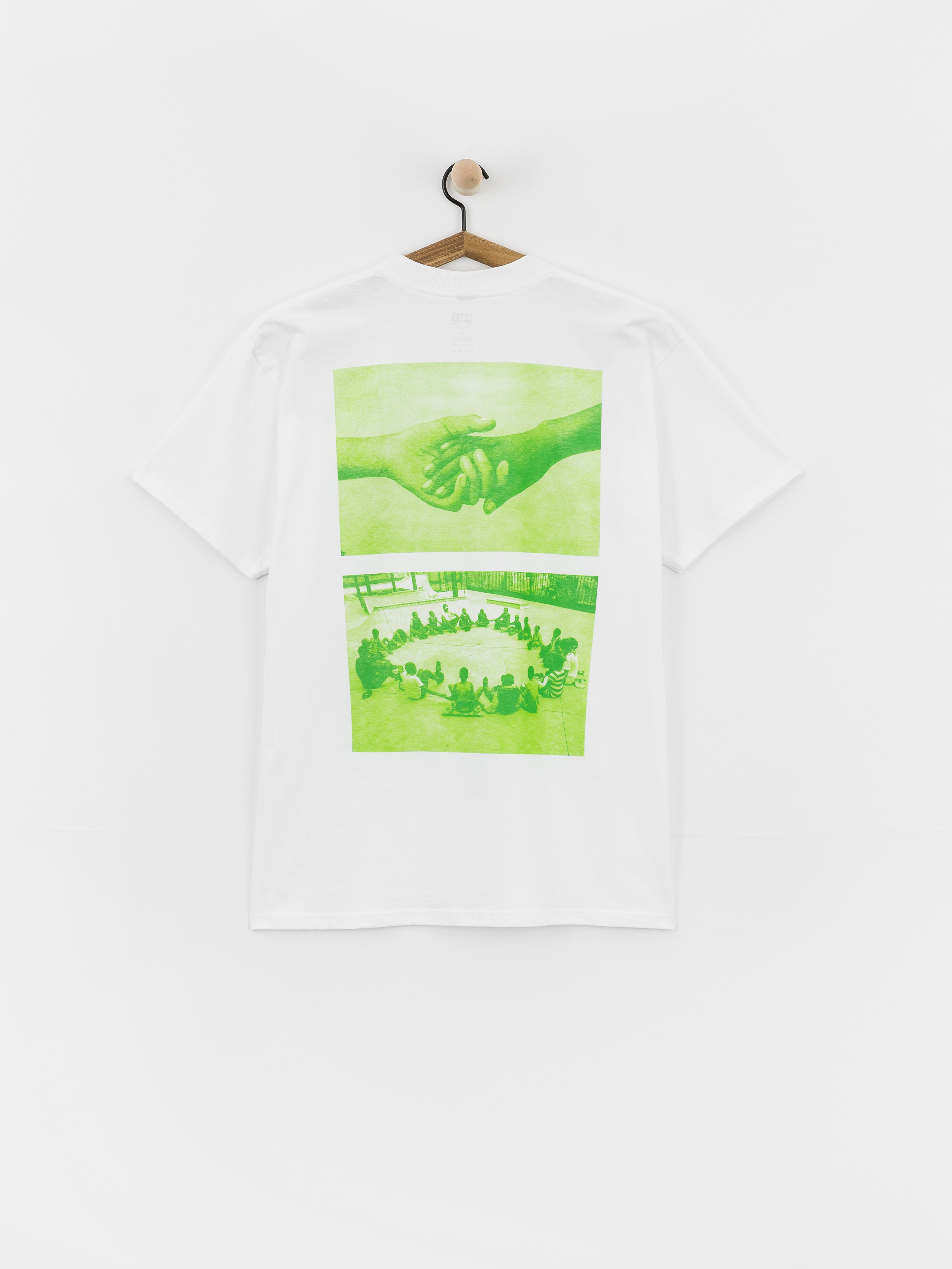 Футболка OBEY Skateistan Child Photo (white)