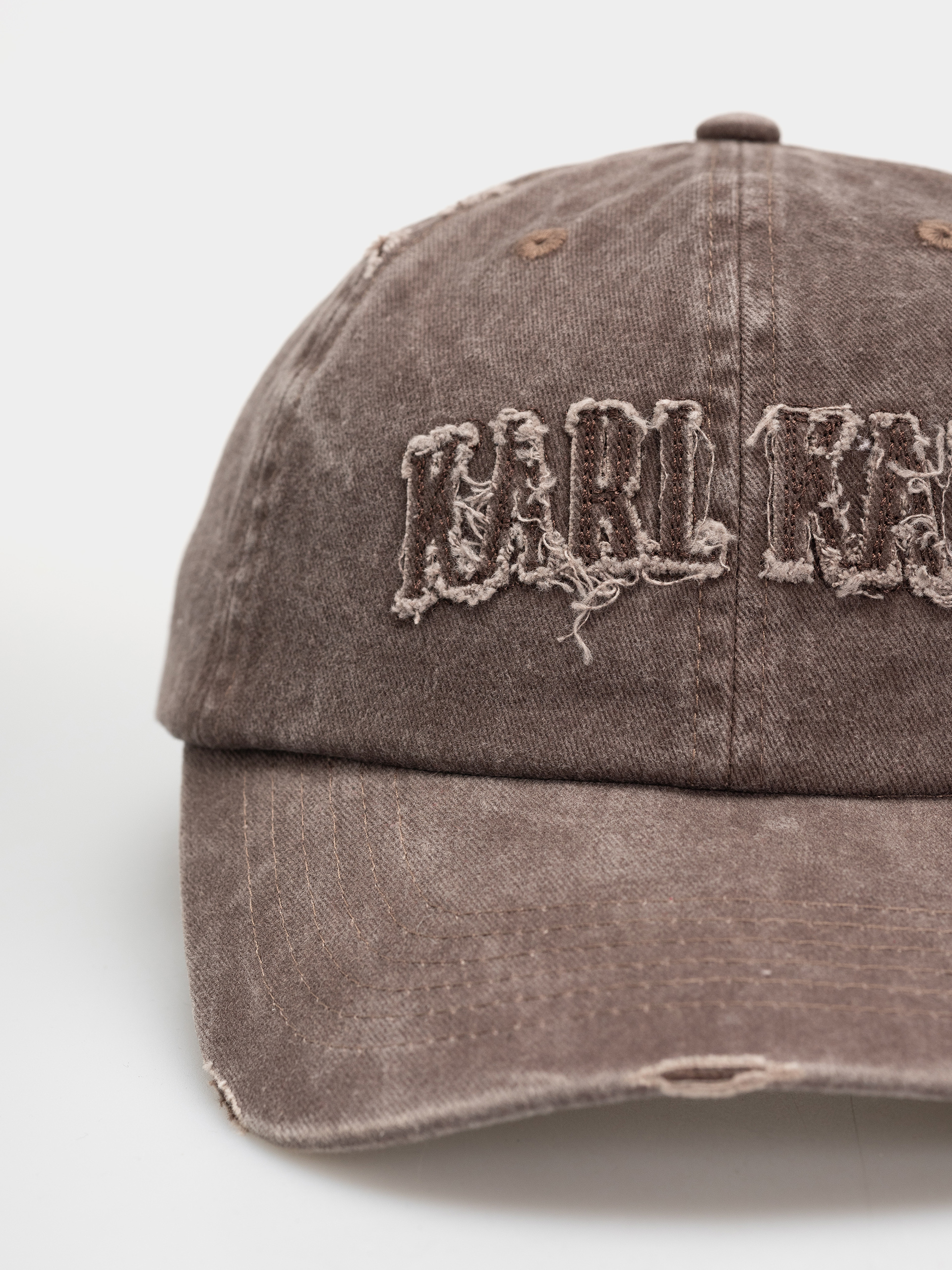 Кепка Karl Kani Heritage Distressed Twill Baseball (brown)