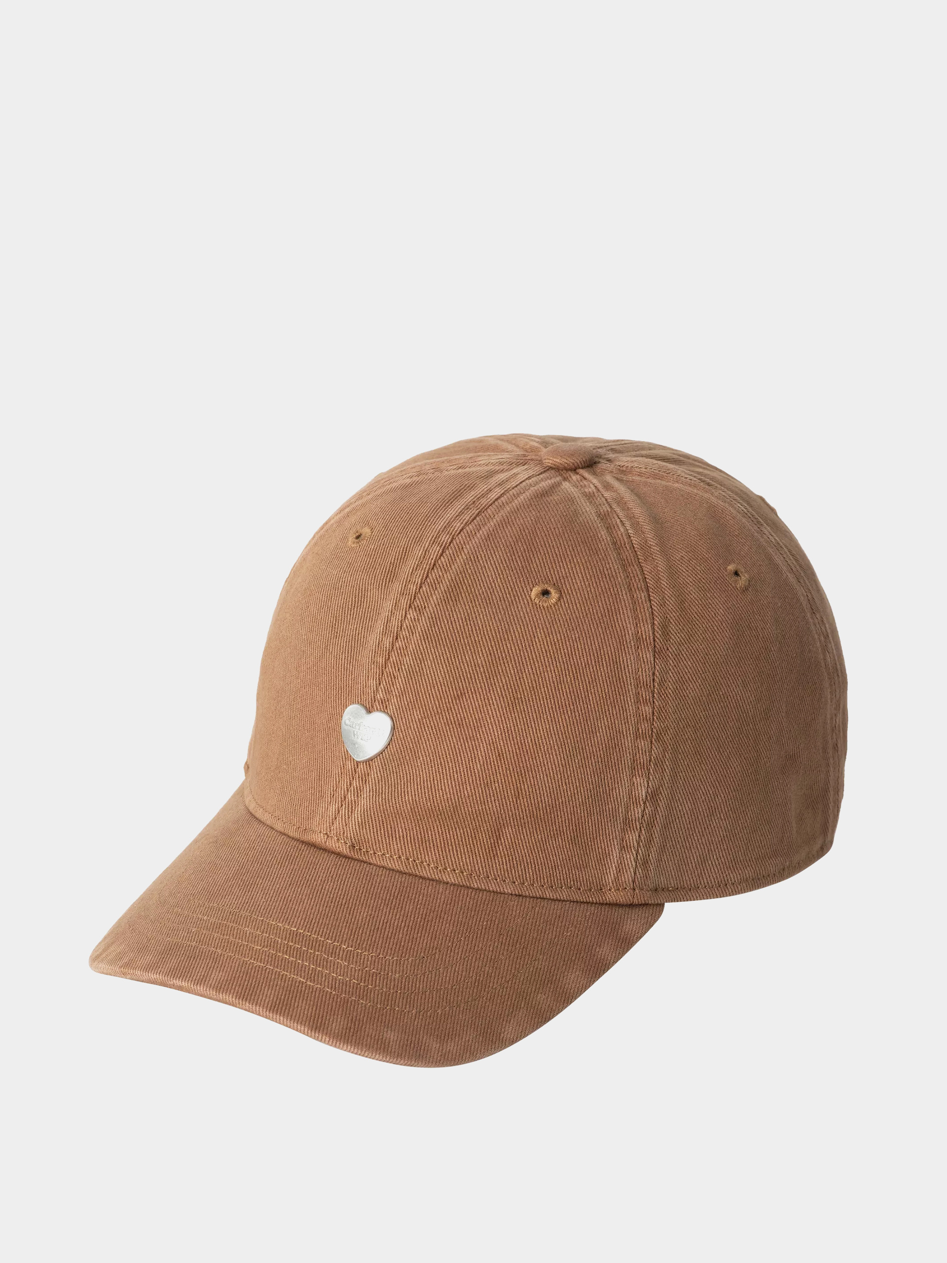 Кепка Carhartt WIP Heart Metal (hamilton brown/silver)