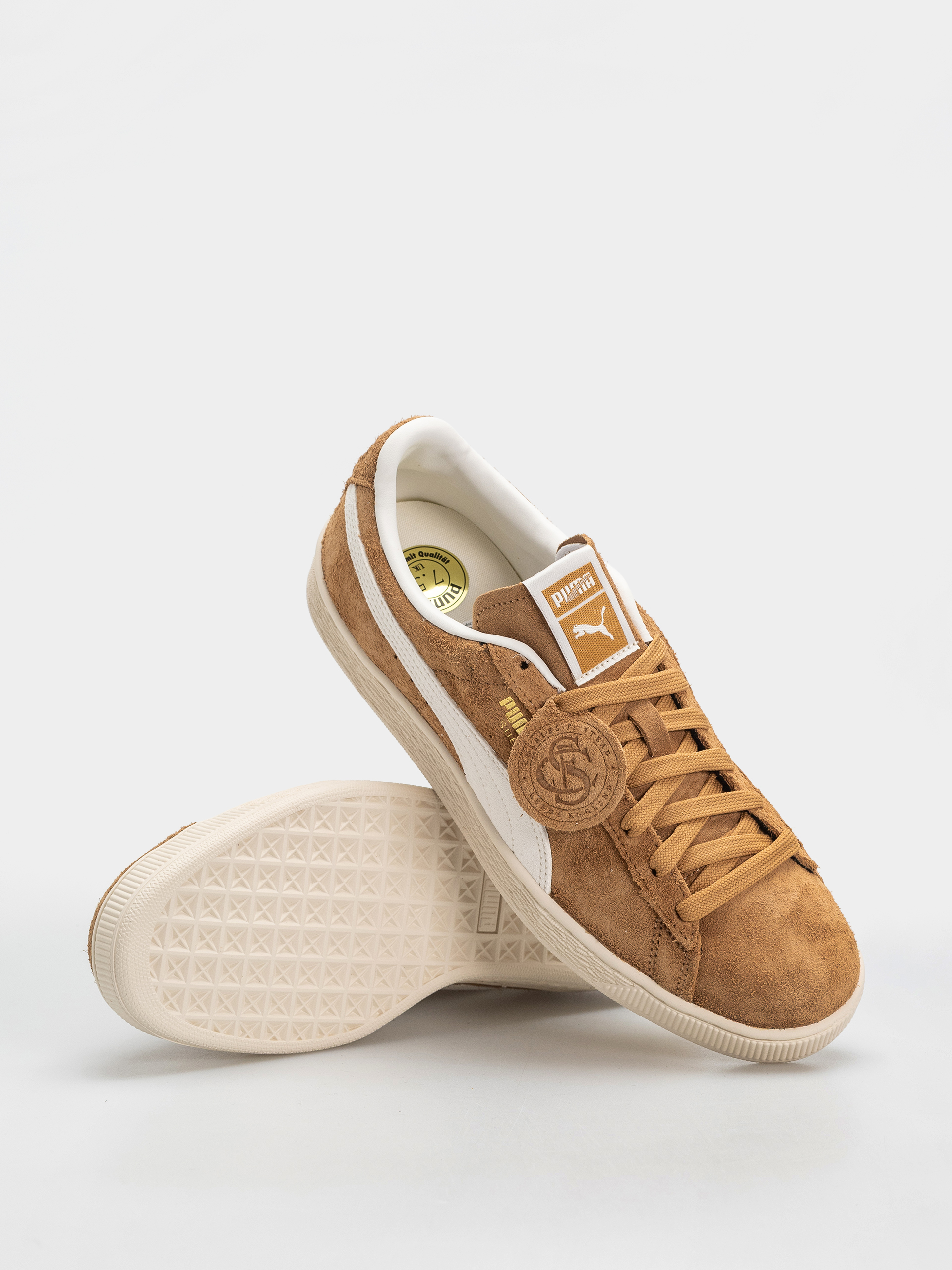 Взуття Puma Suede Charles F.Stead V (honey butter/puma white)