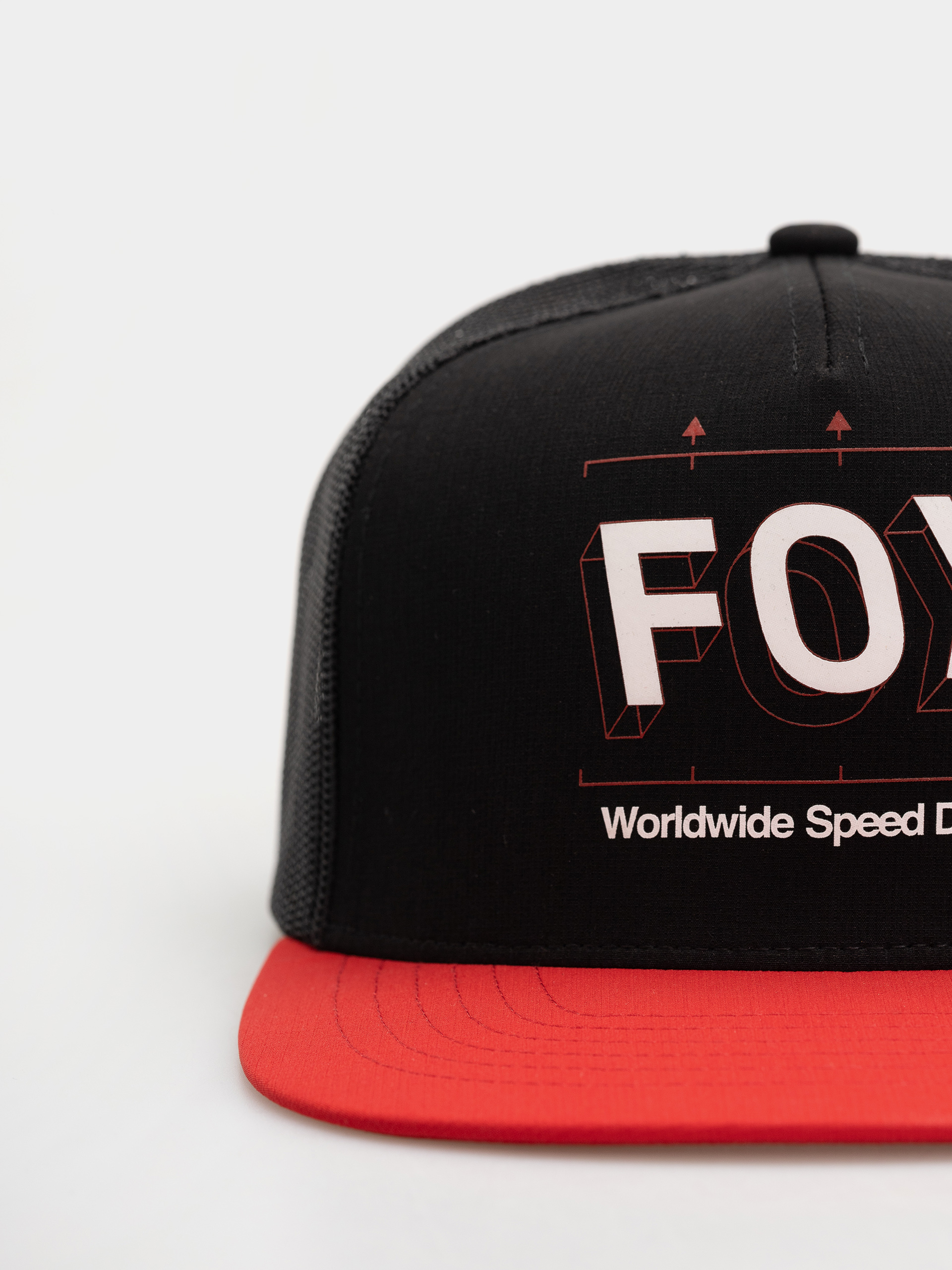 Кепка Fox Image Print Trucker (black)