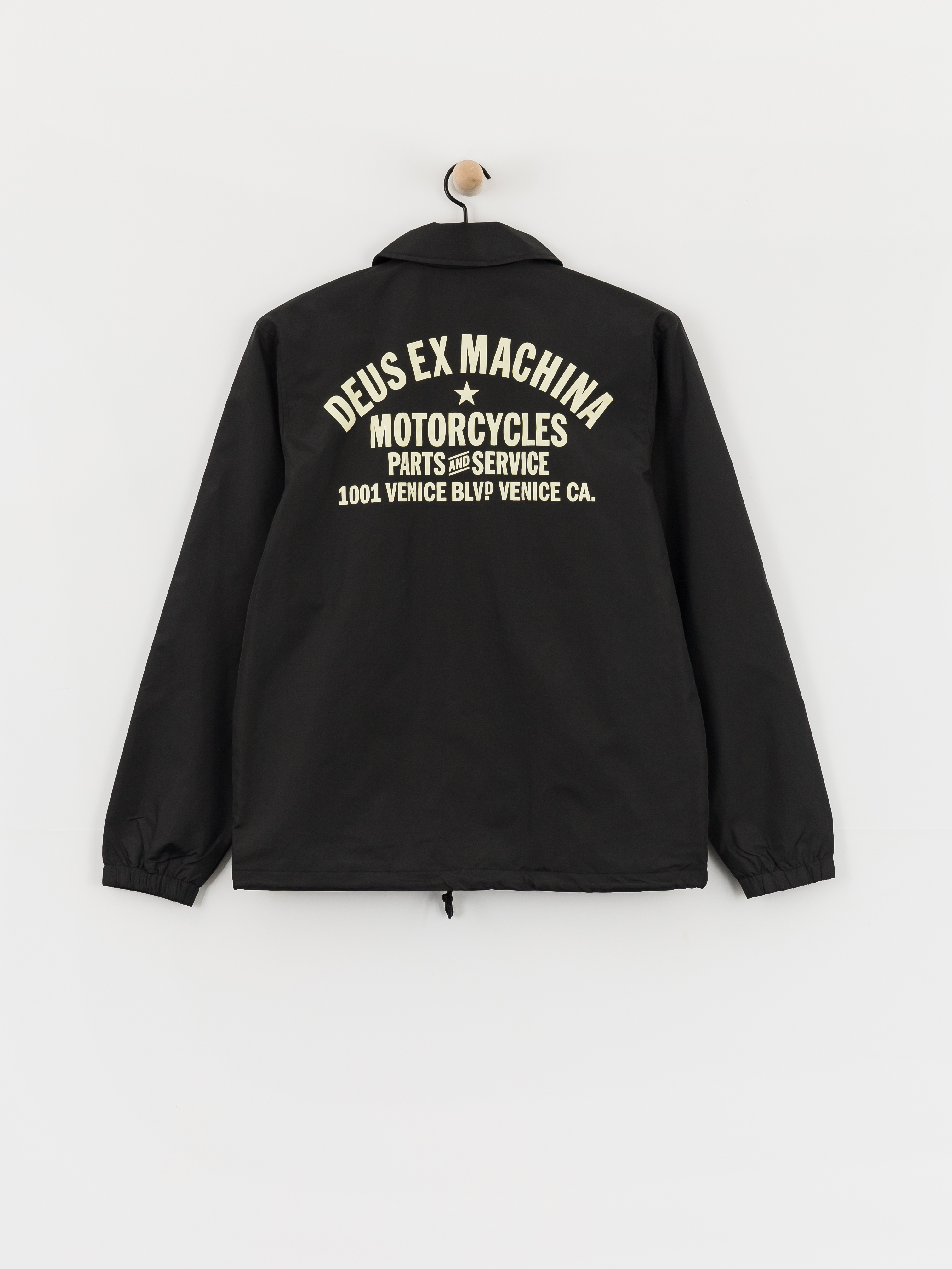 Куртка Deus Ex Machina Venice Coach (black)