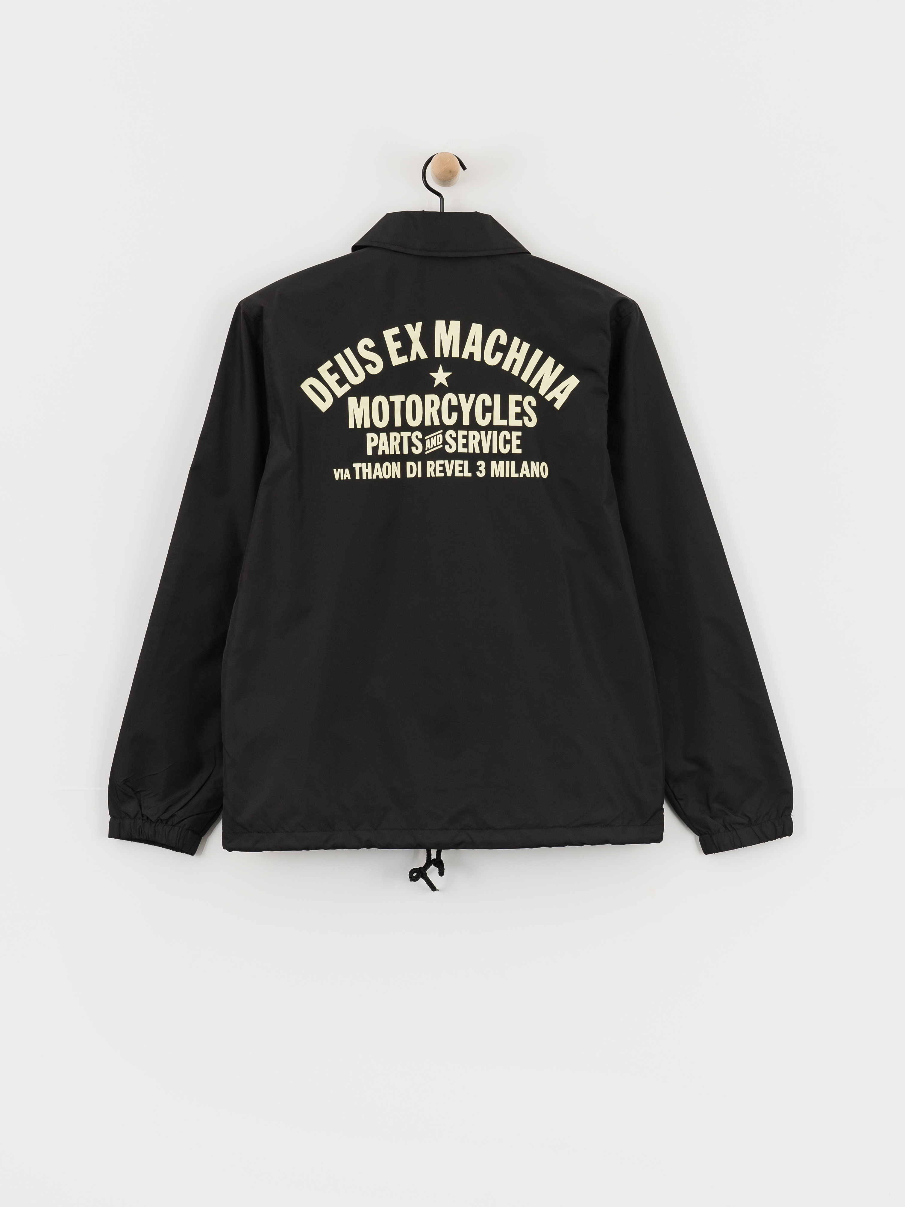 Куртка Deus Ex Machina Milano Coach (black)