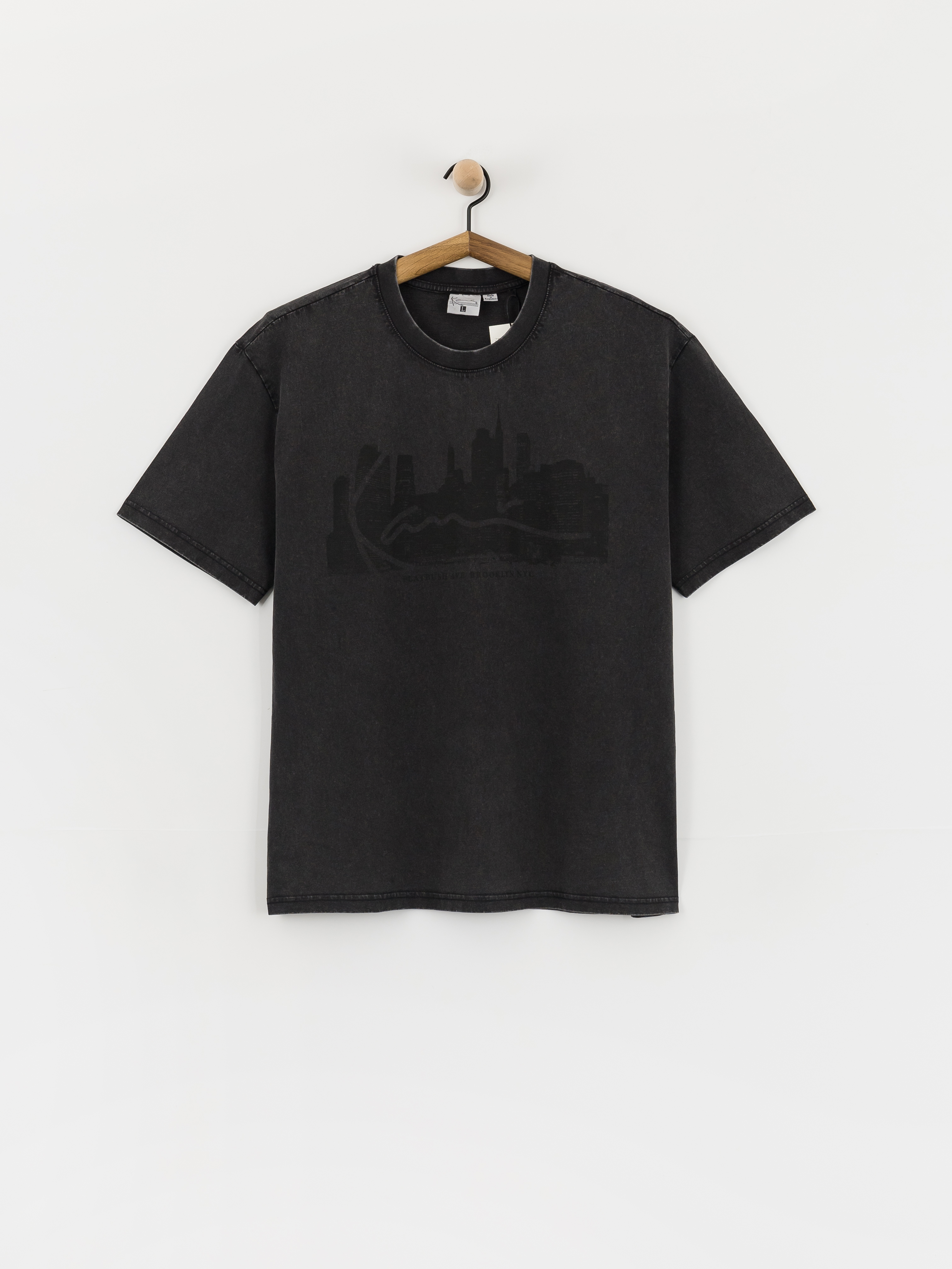 Футболка Karl Kani Signature Skyline Washed Boxy (black)