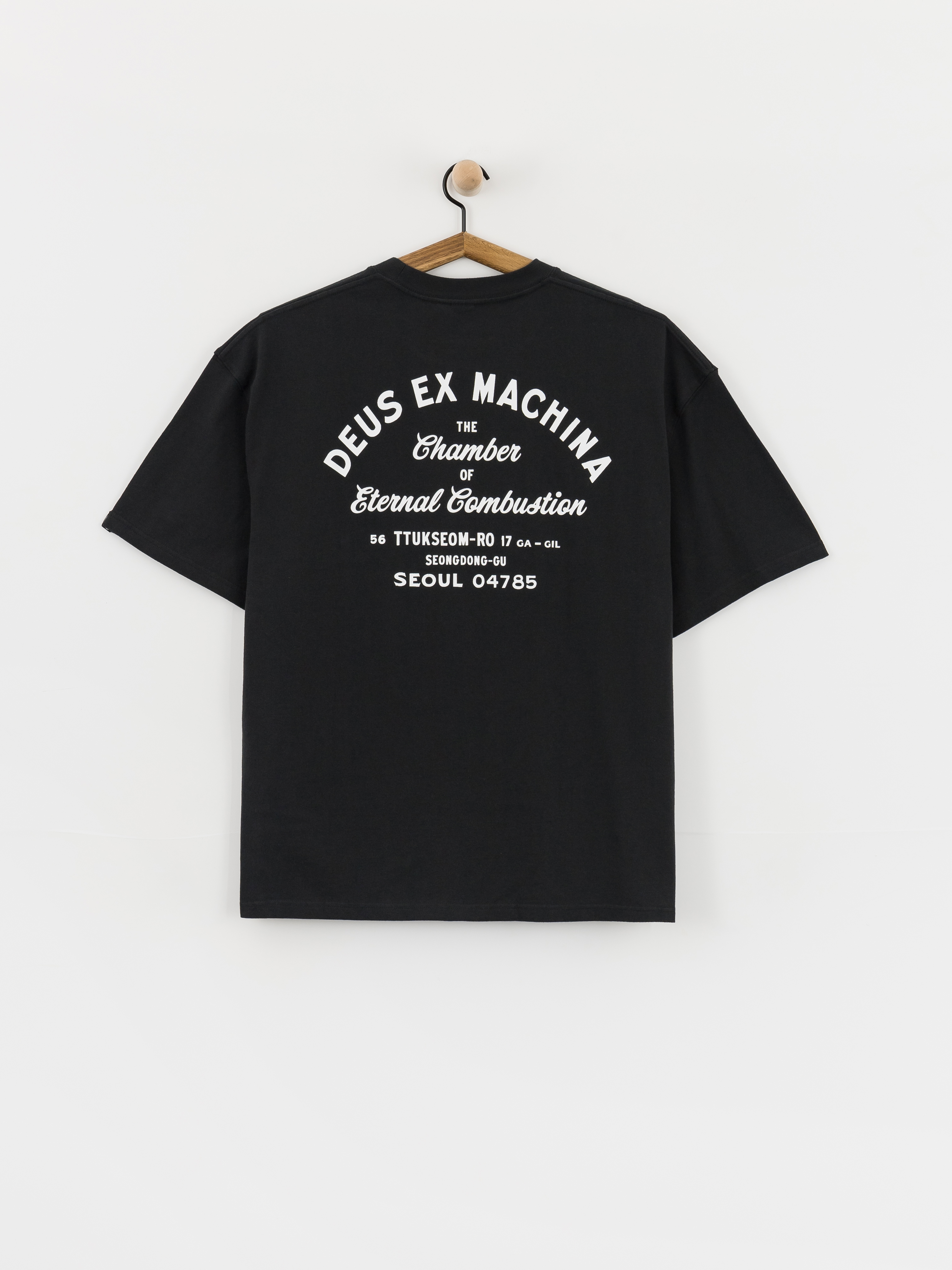 Футболка Deus Ex Machina Seoul Sign (black)