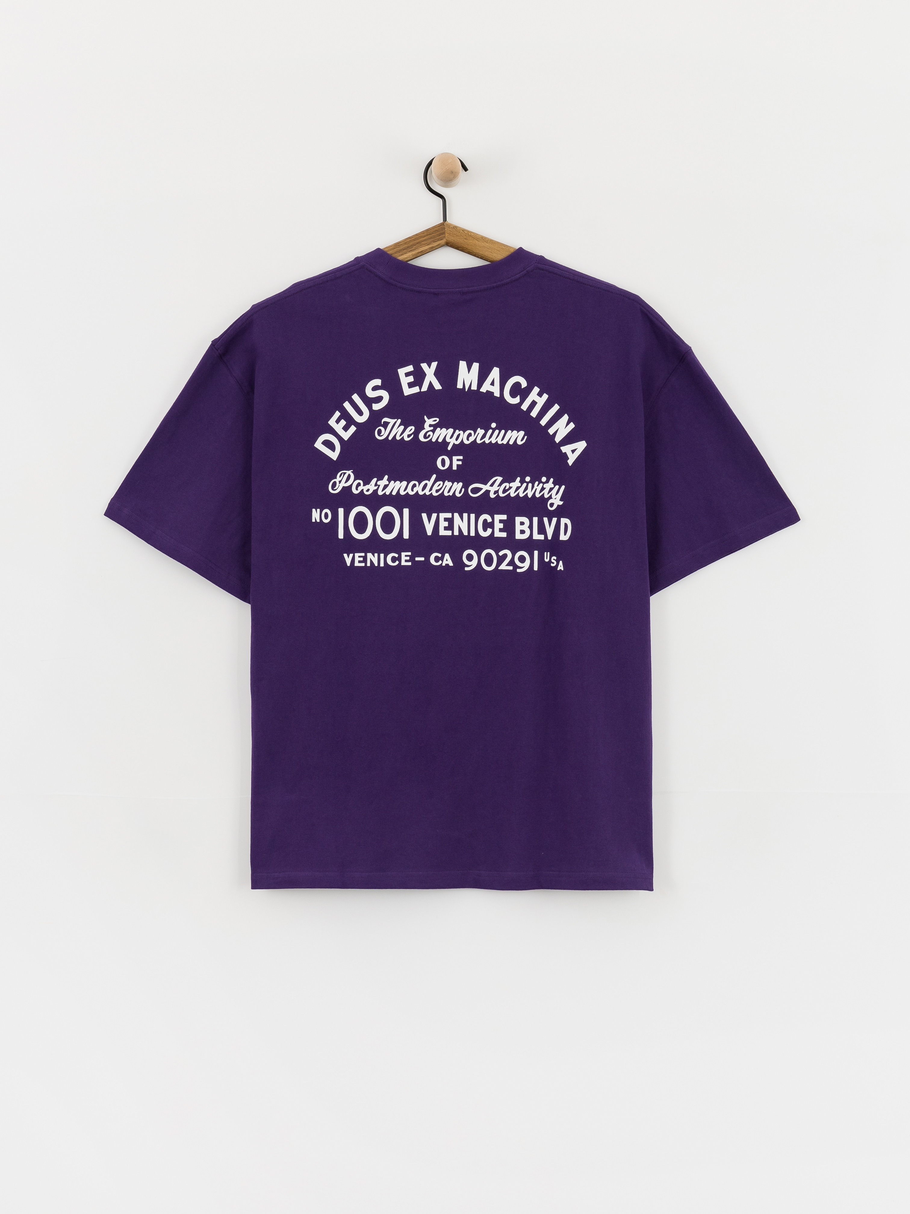 Футболка Deus Ex Machina Venice Sign (violet indigo)