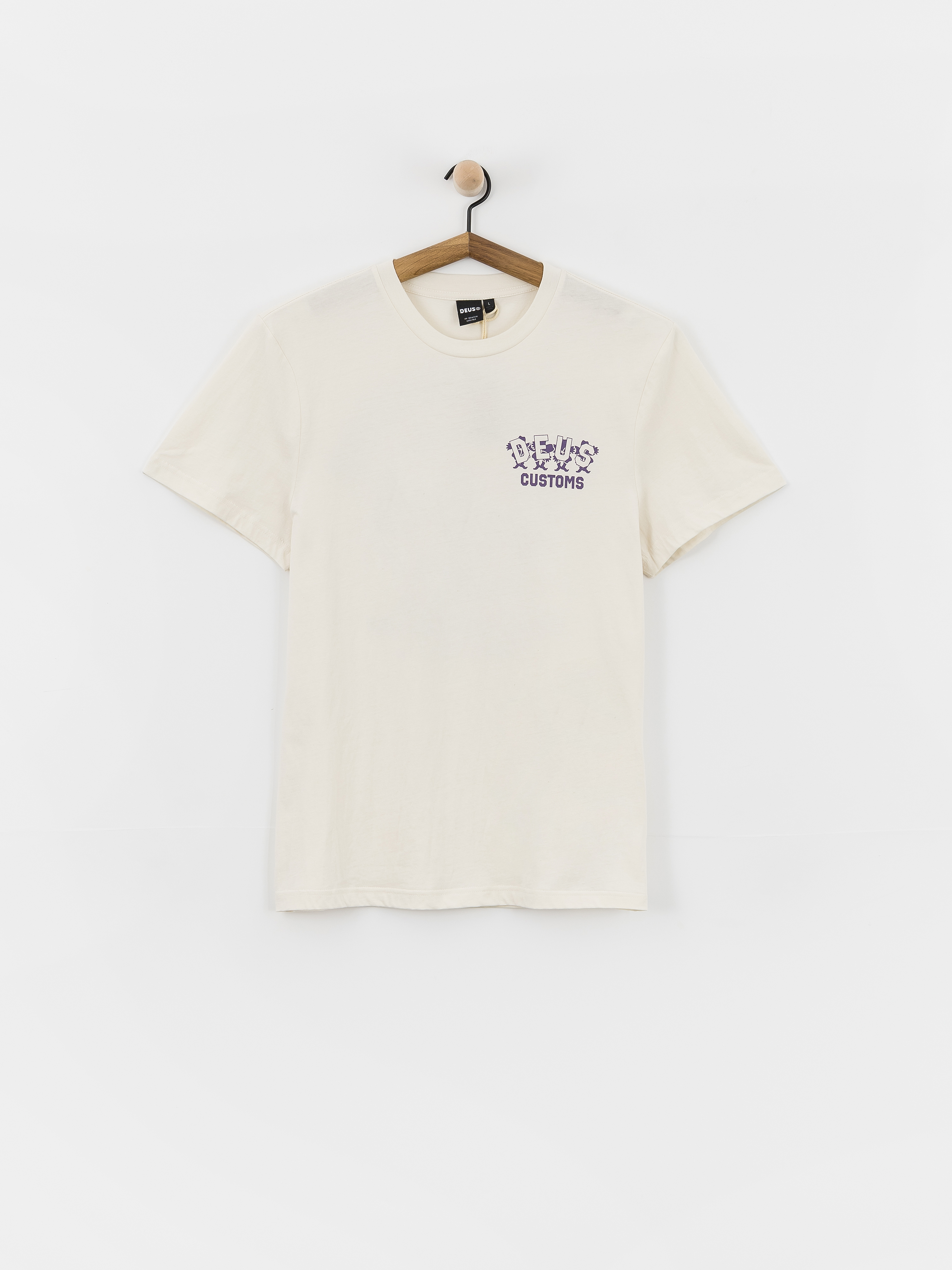 Футболка Deus Ex Machina Fancy Pansy (vintage white)