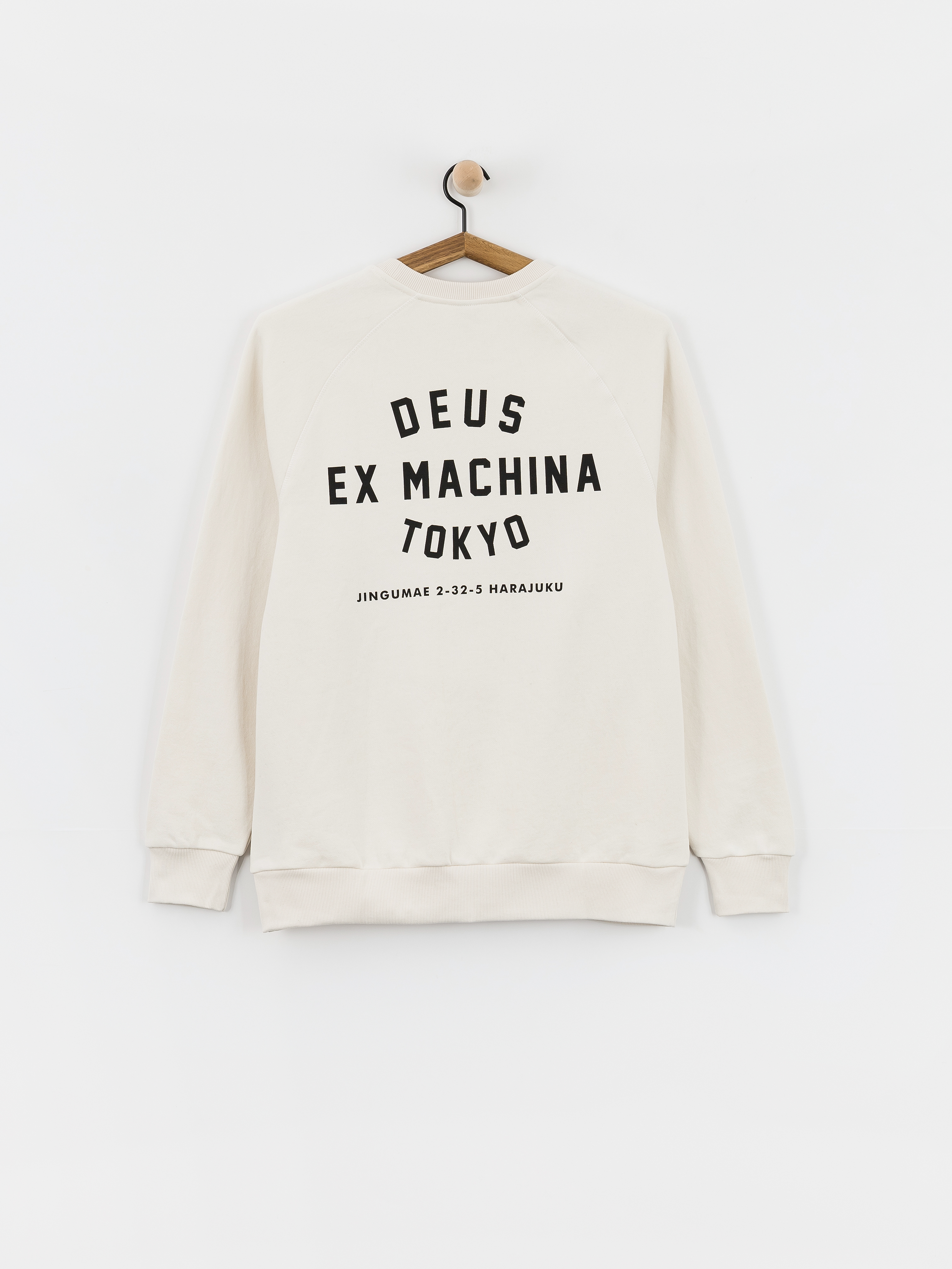 u0421u0432u0456u0442u0448u043eu0442 Deus Ex Machina Harajuku Address Crew (dirty white)