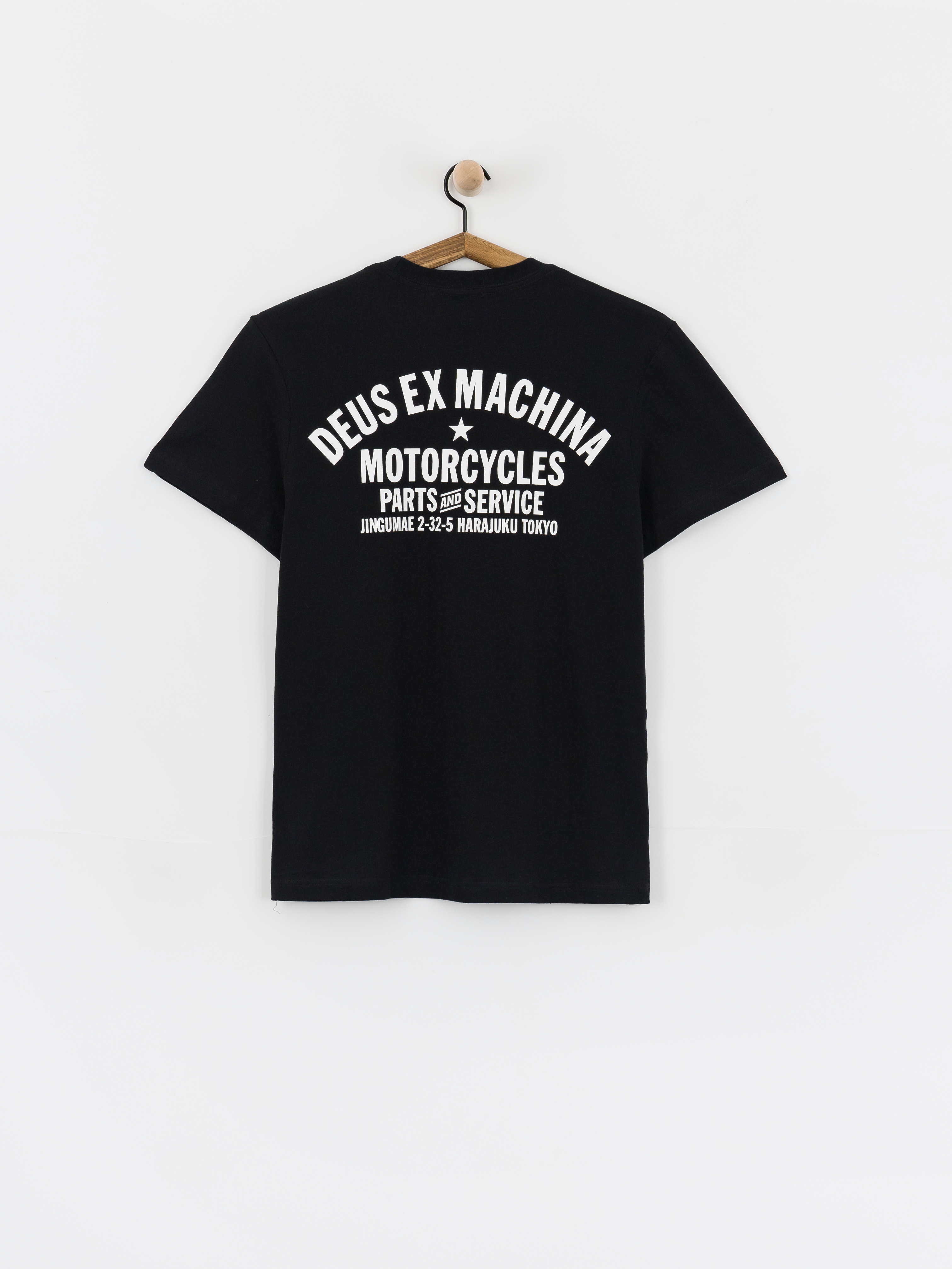 Футболка Deus Ex Machina Harajuku Address (black)