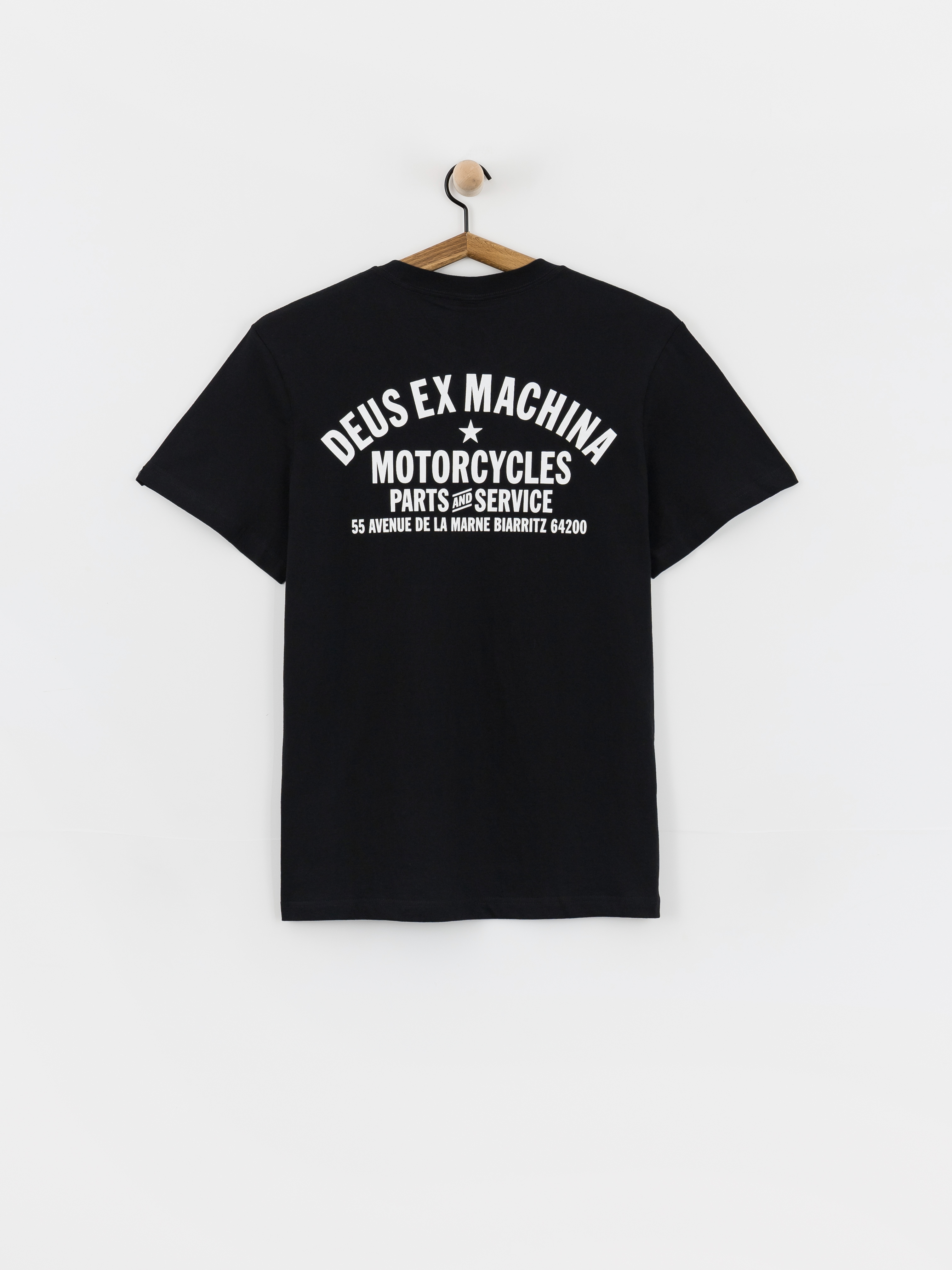 Футболка Deus Ex Machina Biarritz Address (black)