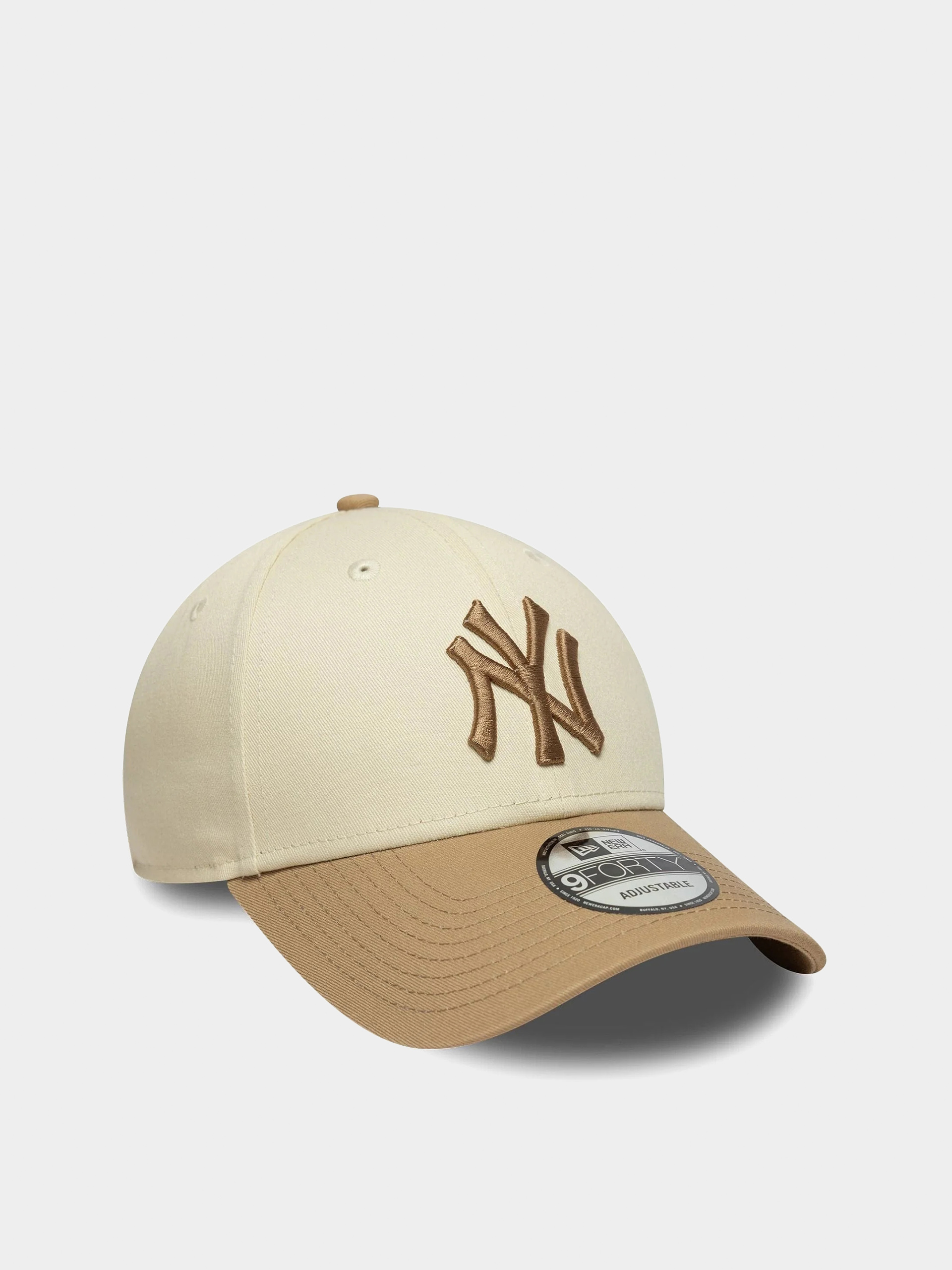 Кепка New Era Colour Block 9Forty New York Yankees (light cream/camel)