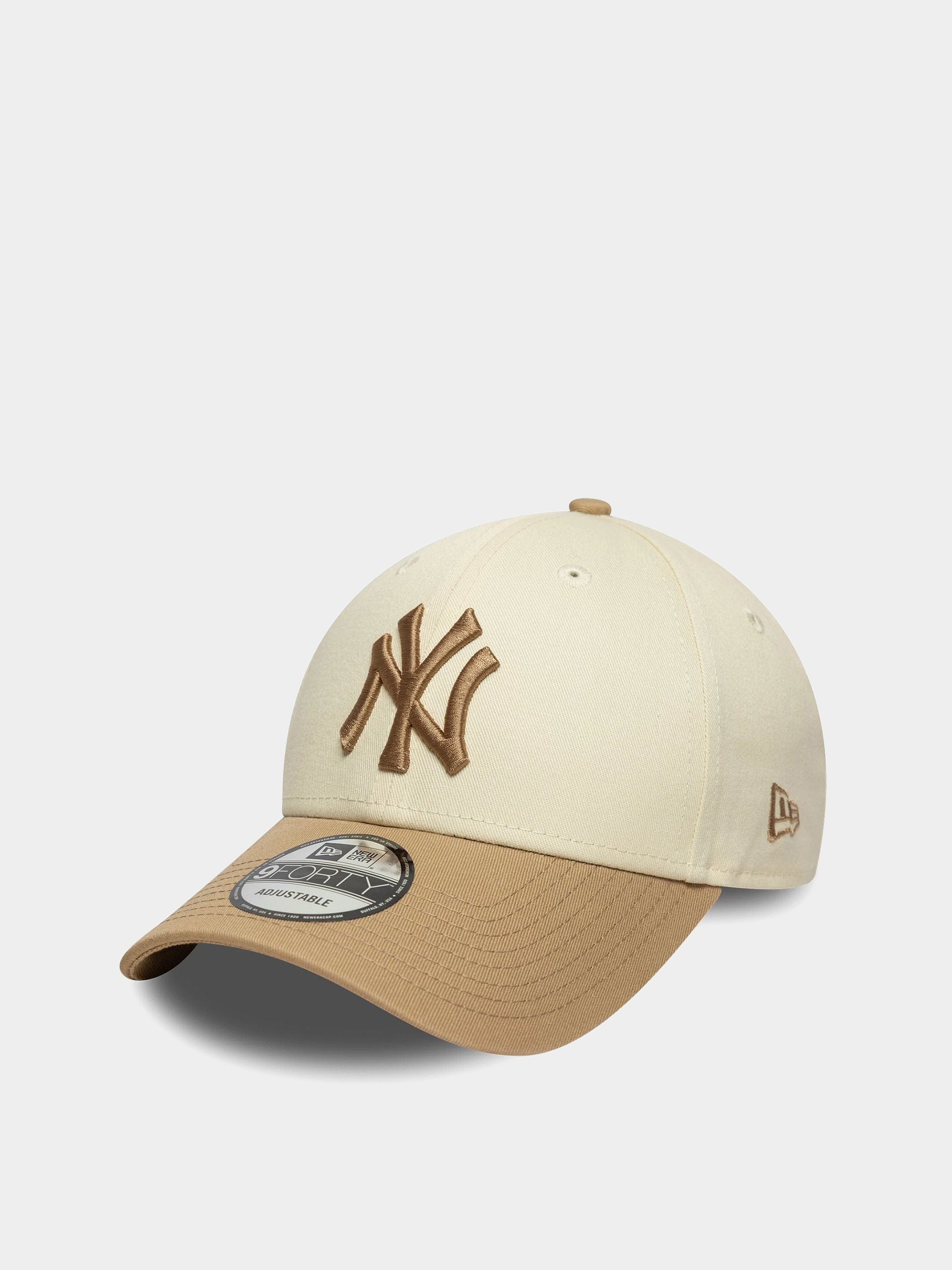 u041au0435u043fu043au0430 New Era Colour Block 9Forty New York Yankees (light cream/camel)