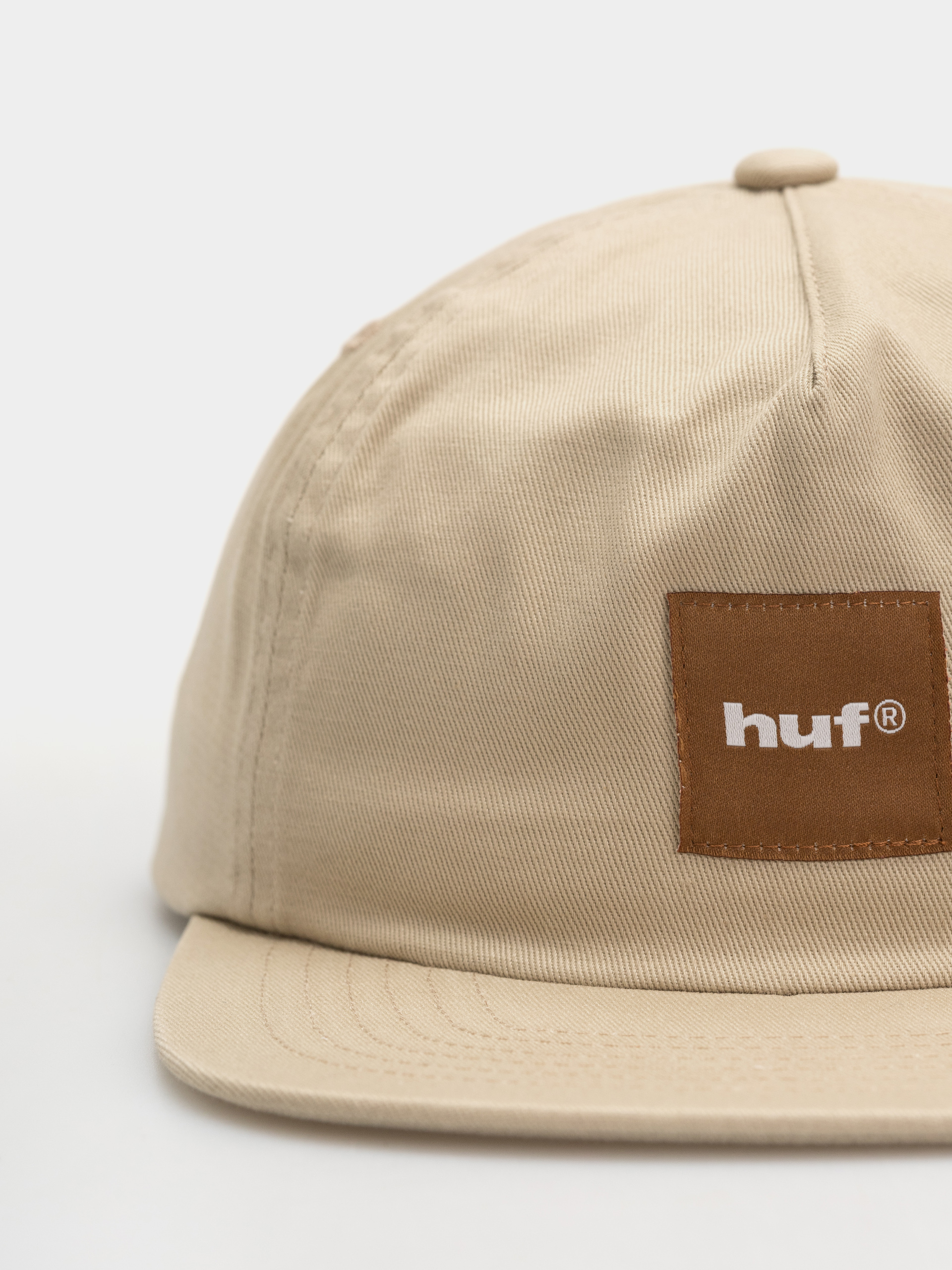 Кепка HUF Box Logo (tan/brown)