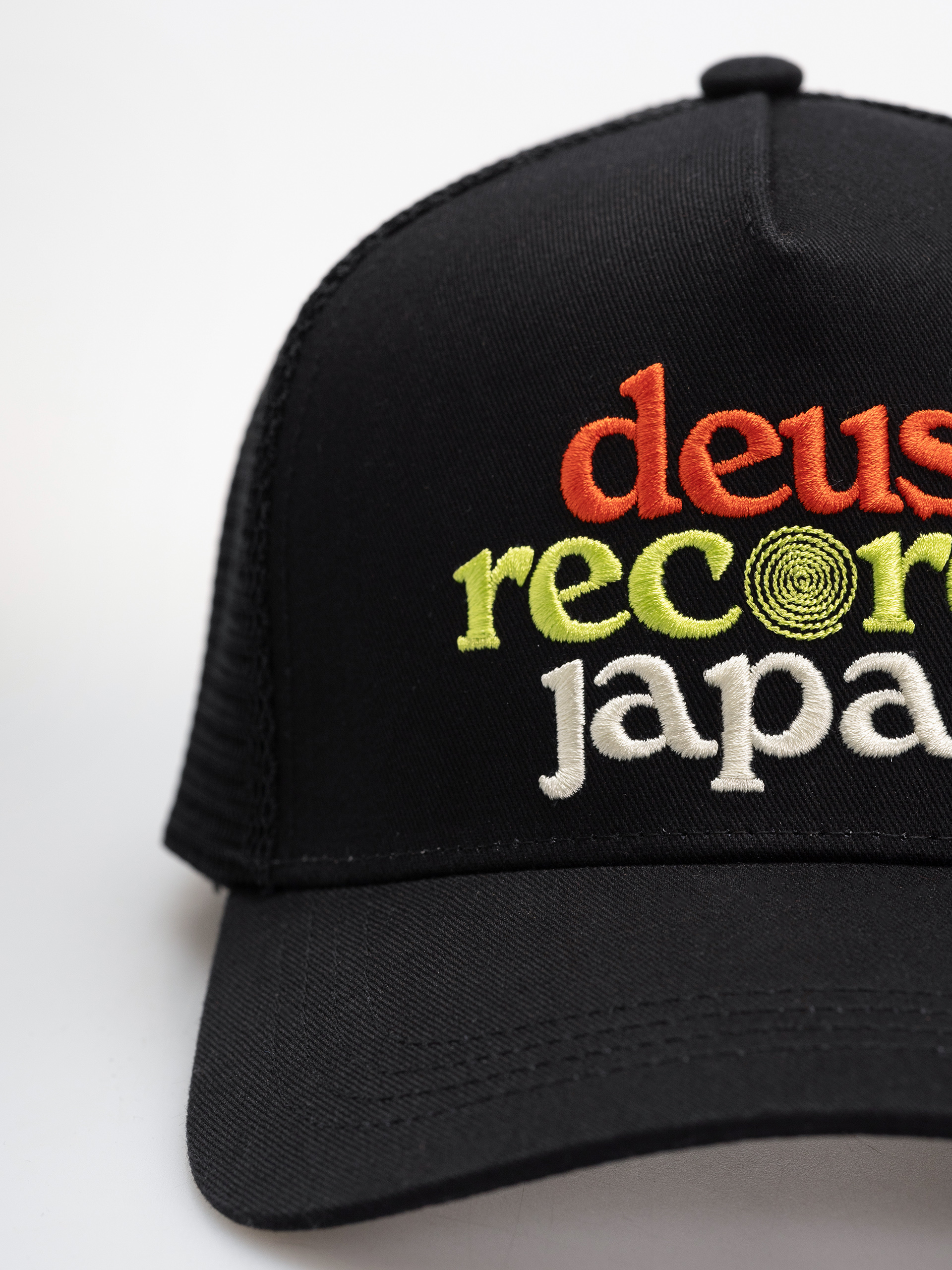 Кепка Deus Ex Machina Strata Trucker (black)