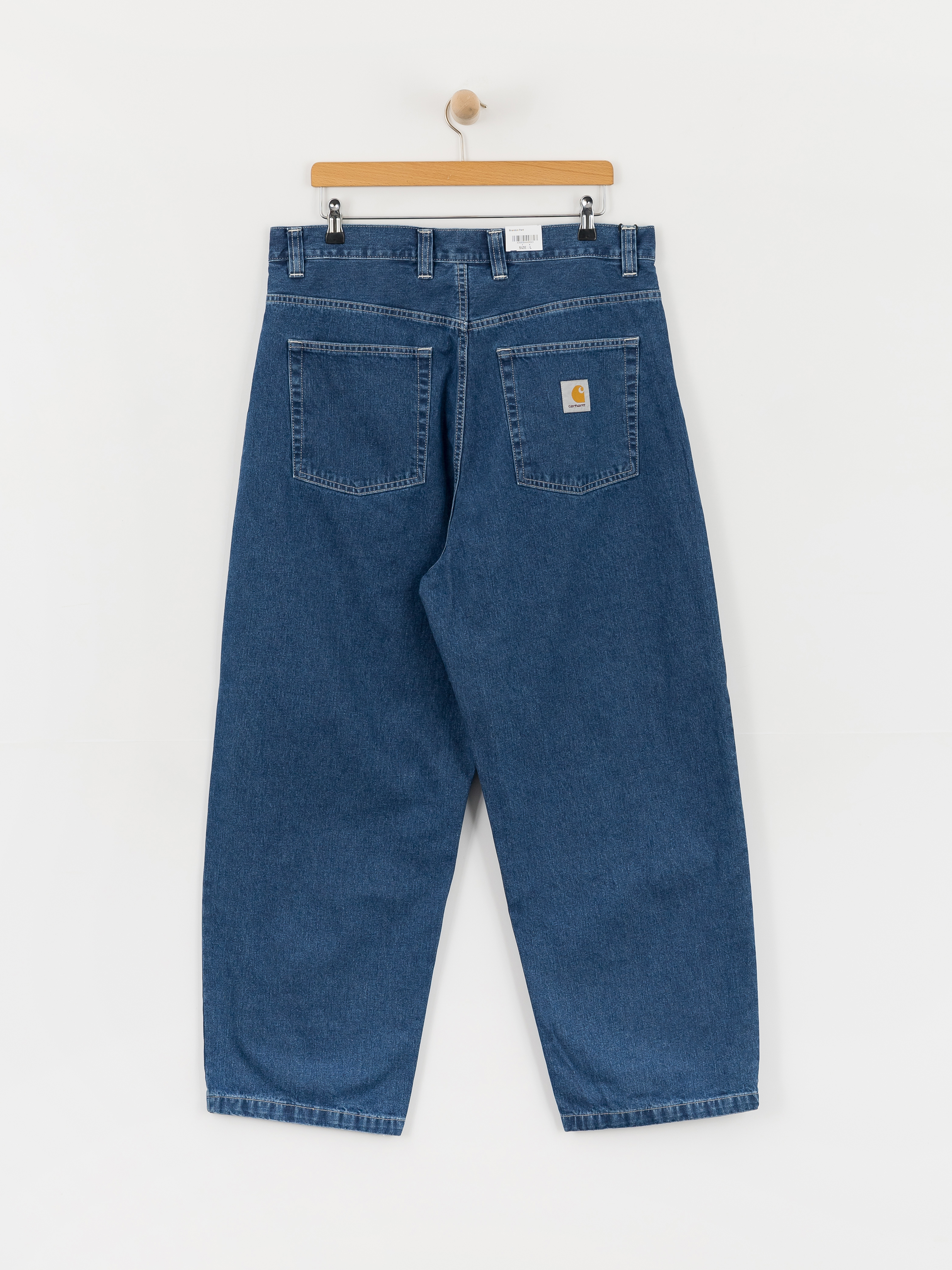 Штани Carhartt WIP Brandon (blue stone washed)