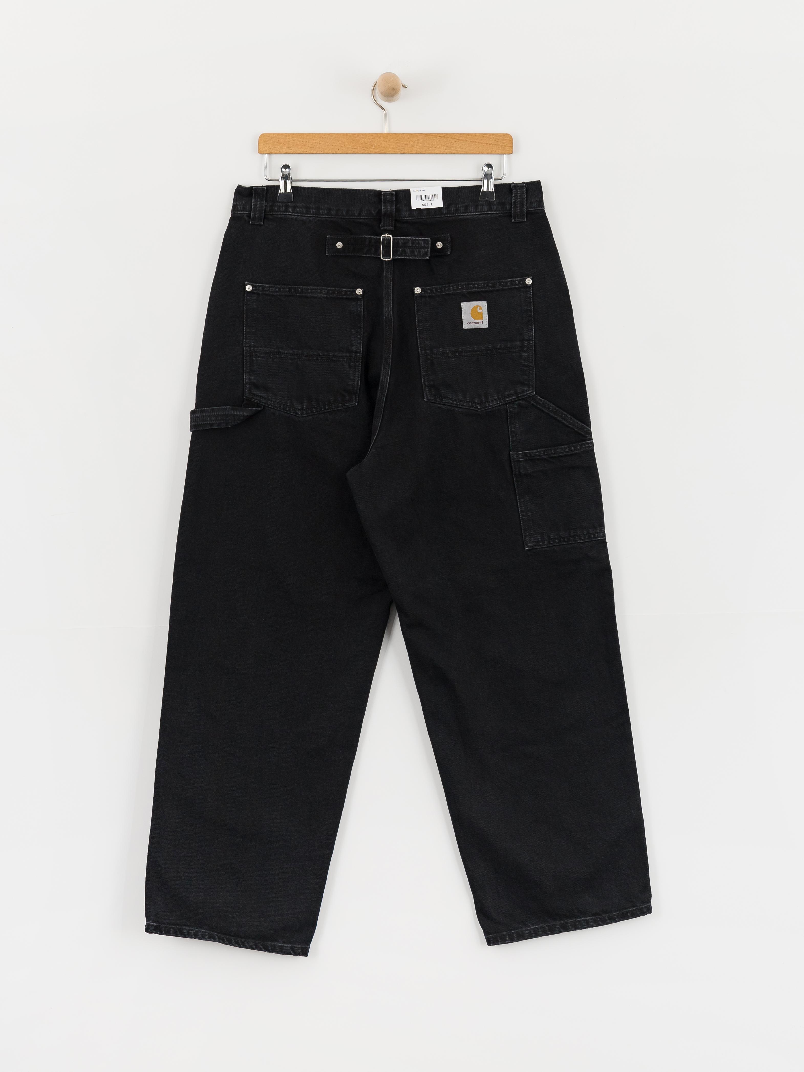 Штани Carhartt WIP Belmont (black stone washed)