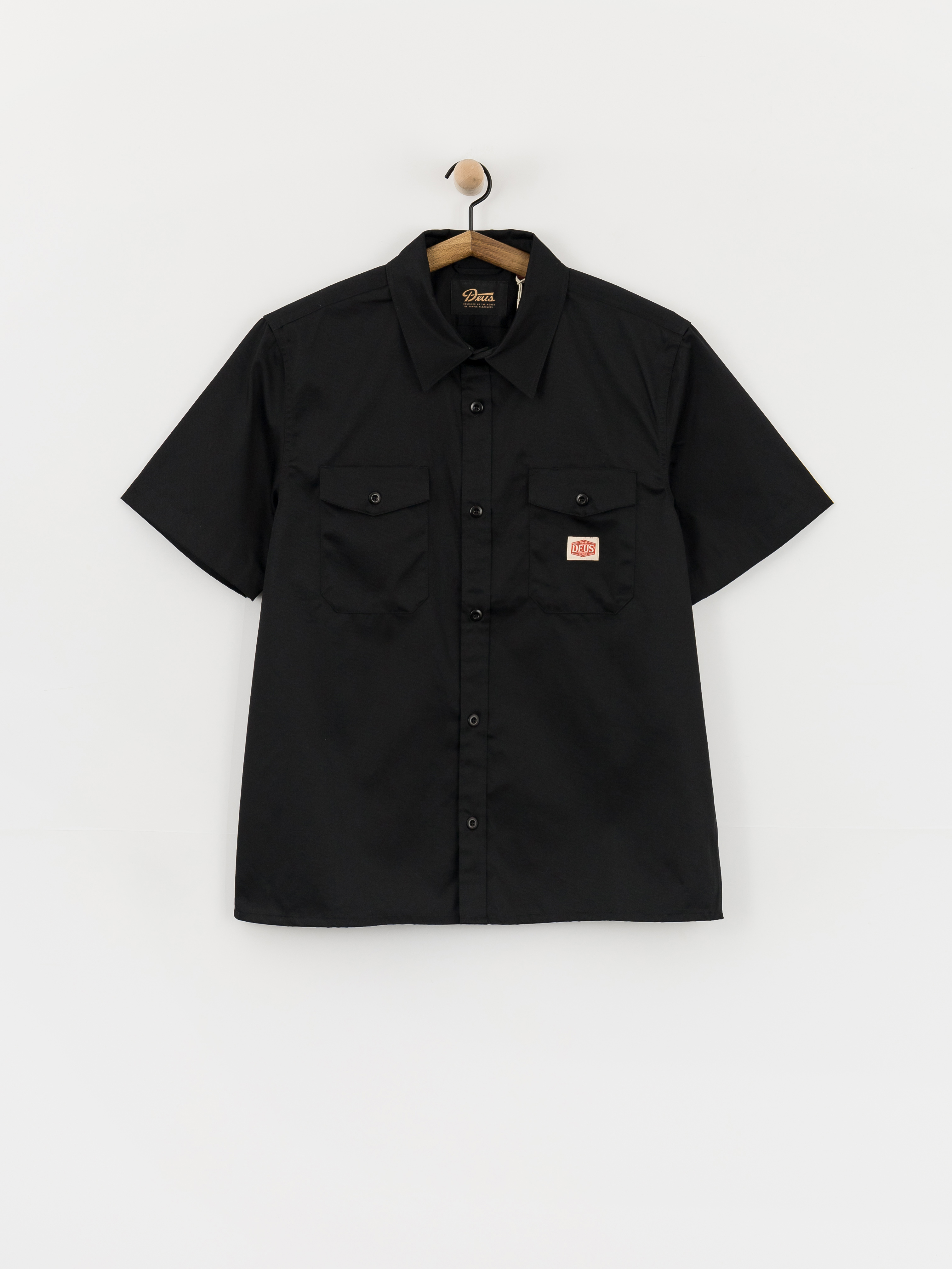 Сорочка Deus Ex Machina Service (black)