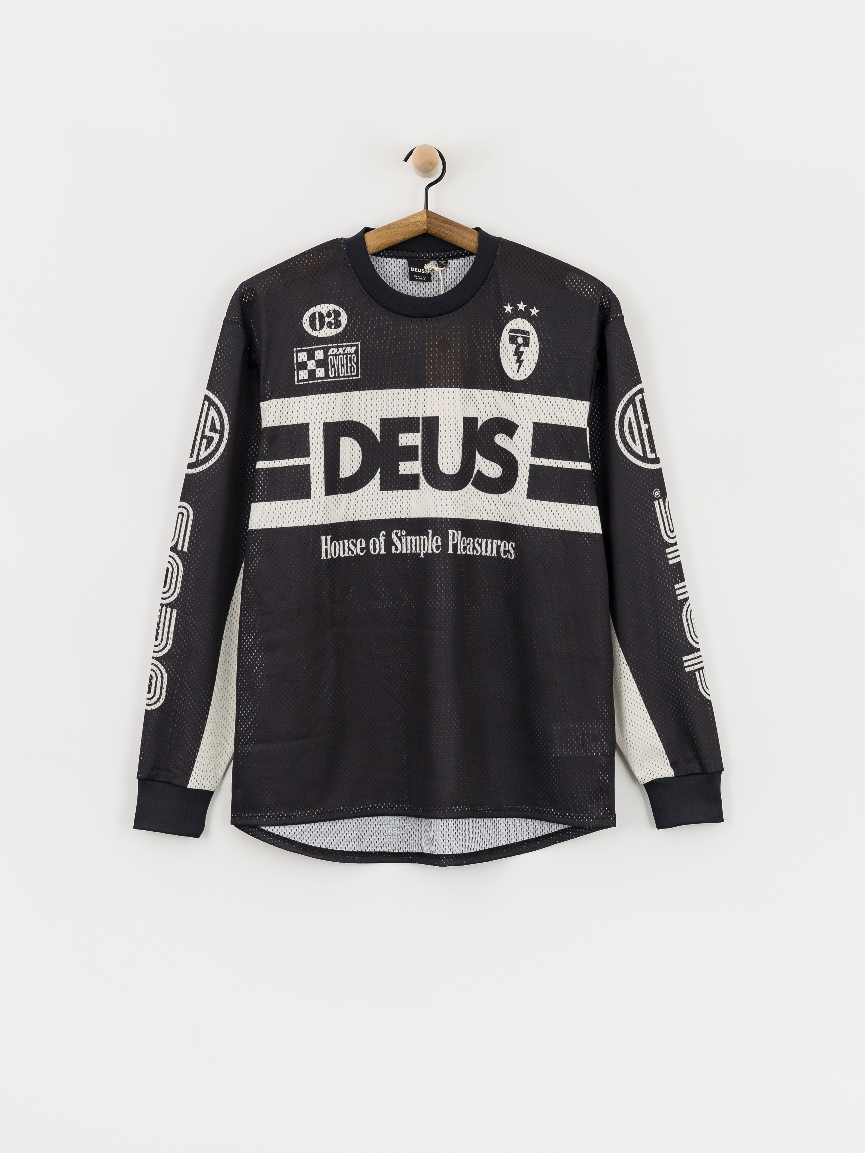 Лонгслів Deus Ex Machina Off Road Mx Jersey 2.0 (black)