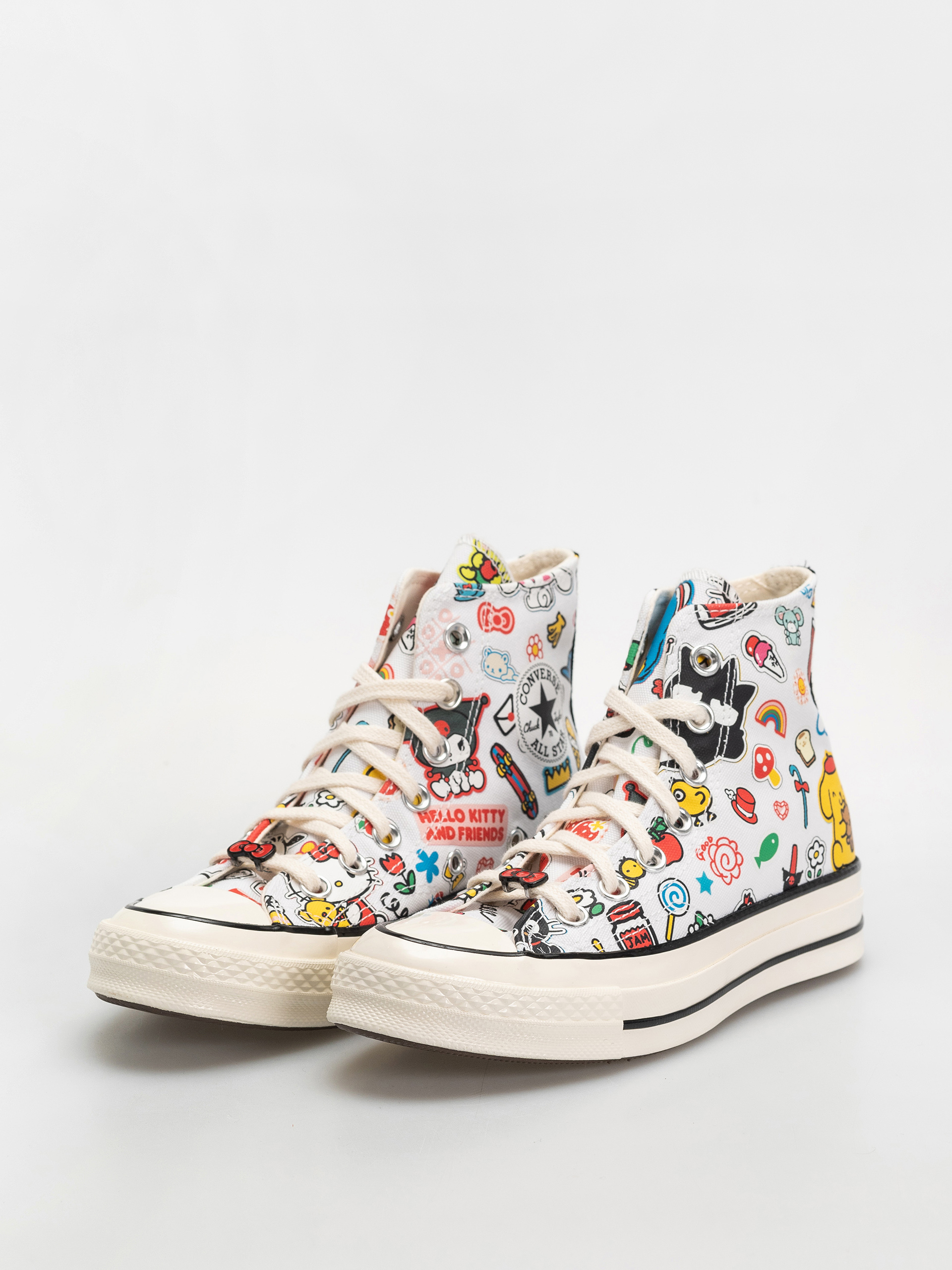 Кеди Converse Chuck 70 Hi (white/pink/green)