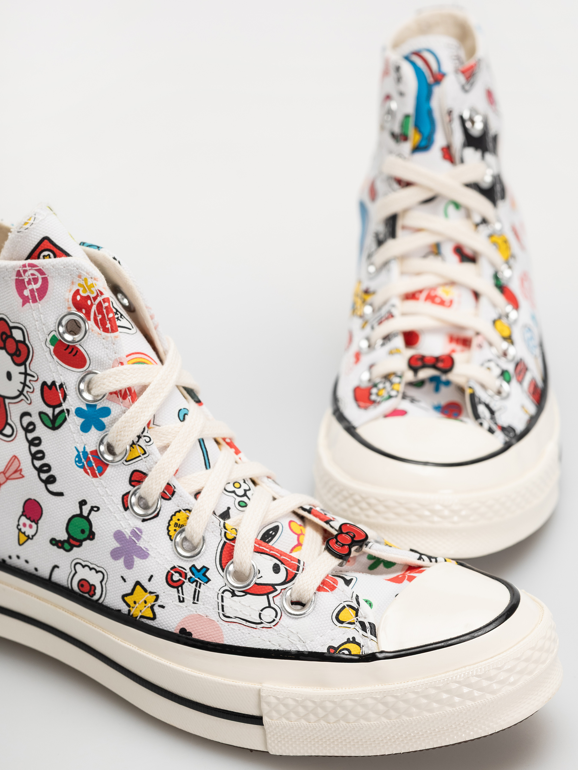 Кеди Converse Chuck 70 Hi (white/pink/green)