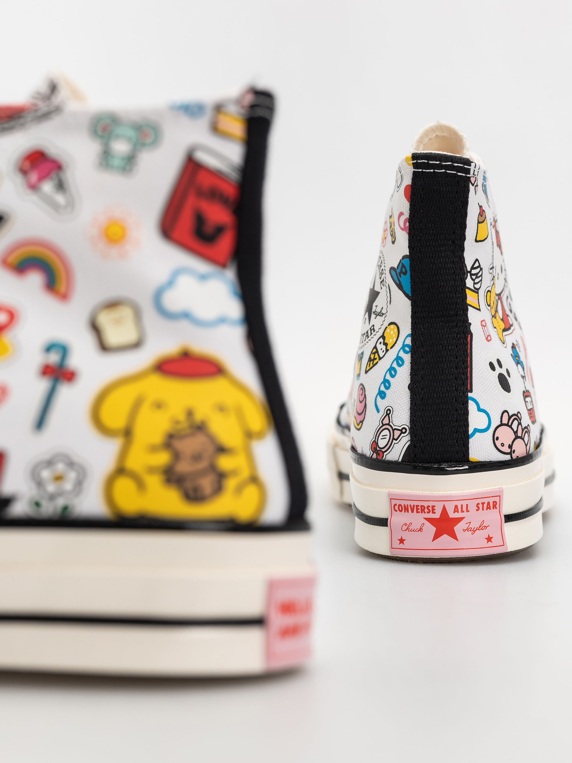 Кеди Converse Chuck 70 Hi (white/pink/green)