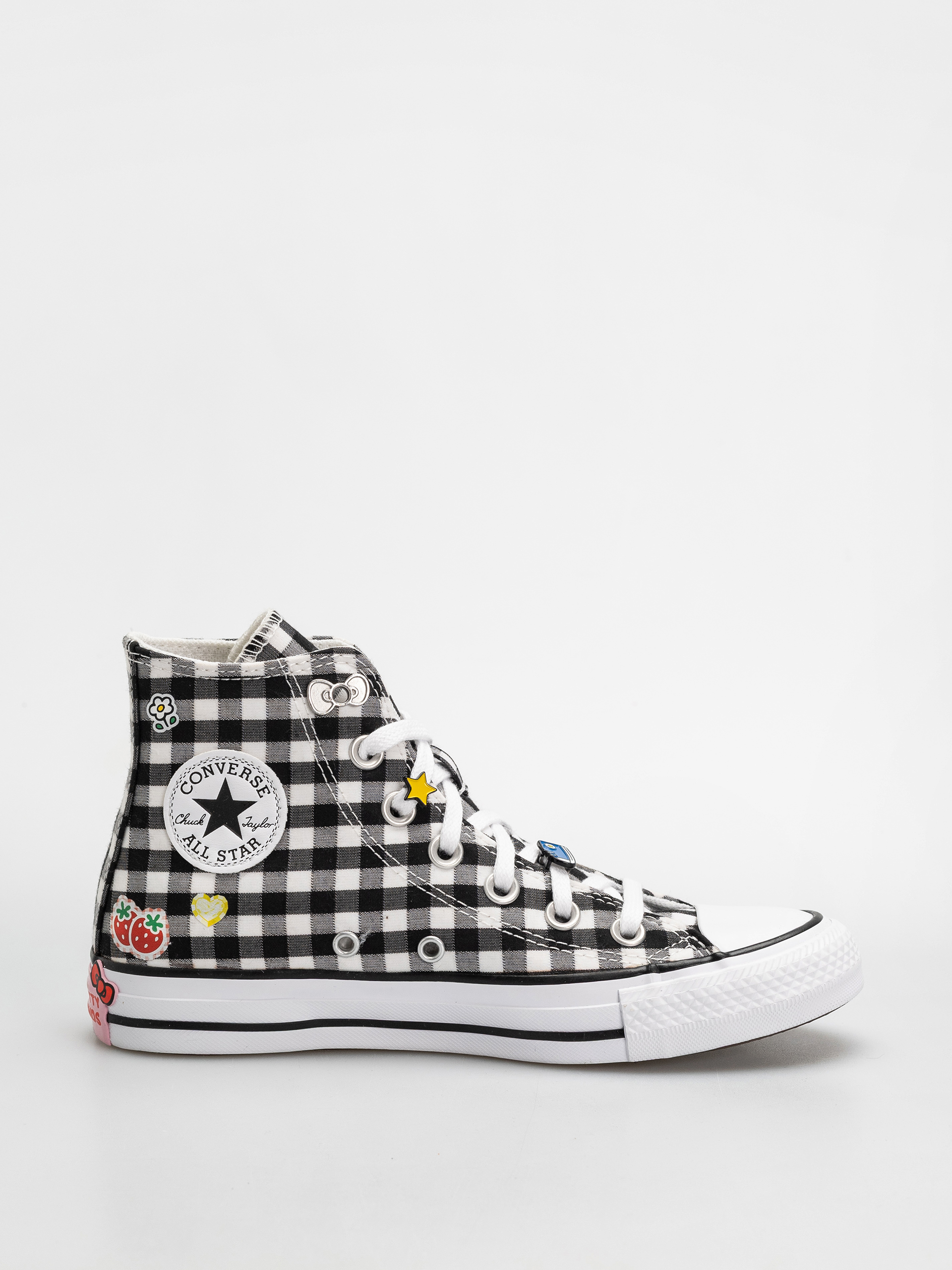 Кеди Converse Chuck Taylor All Star Hi (black/white/pink)