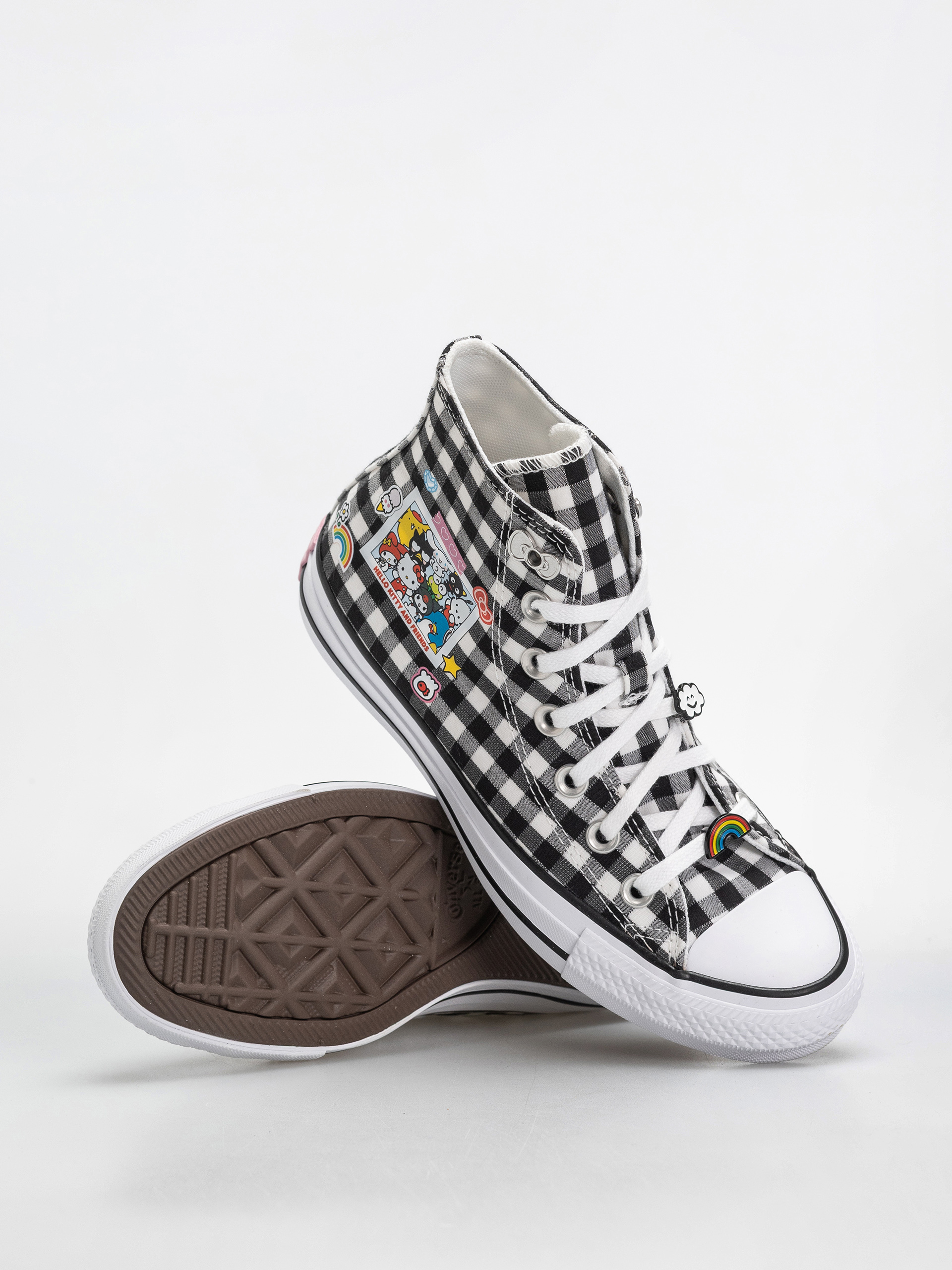 Кеди Converse Chuck Taylor All Star Hi (black/white/pink)