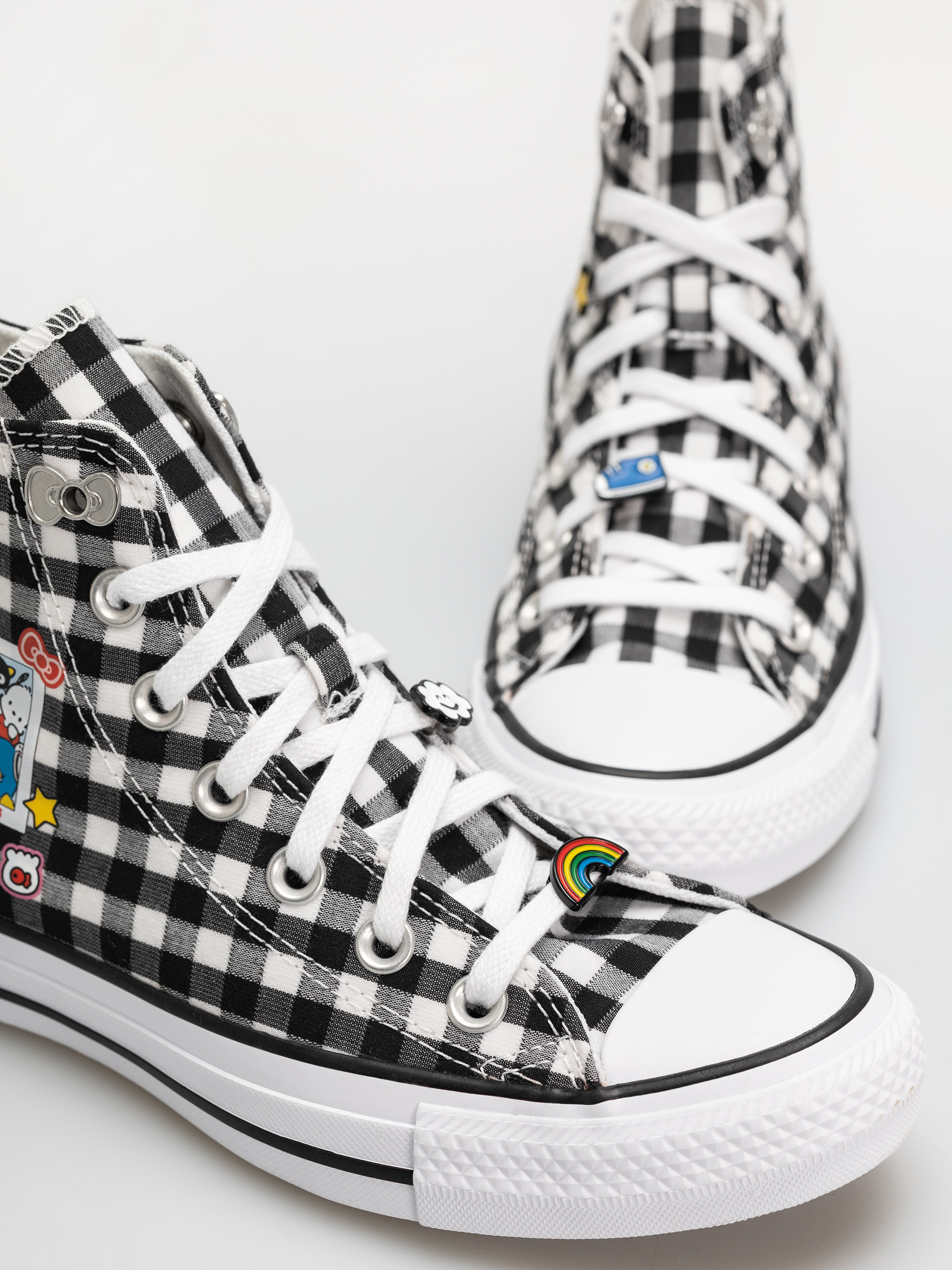 Кеди Converse Chuck Taylor All Star Hi (black/white/pink)