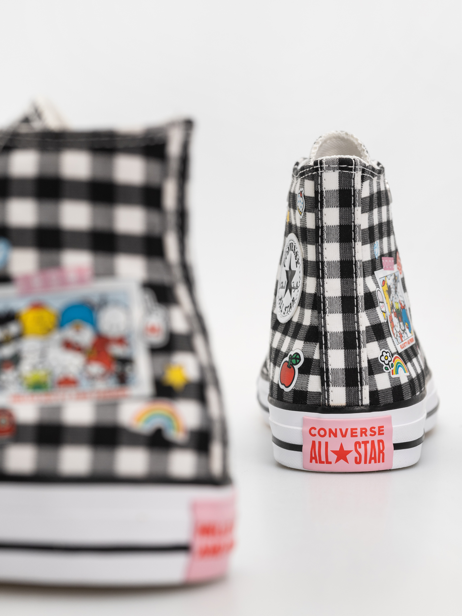 Кеди Converse Chuck Taylor All Star Hi (black/white/pink)