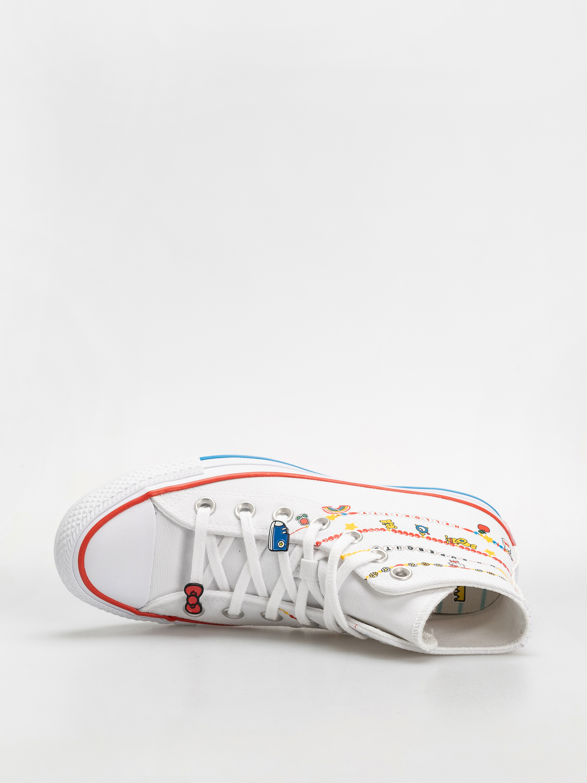 Кеди Converse Chuck Taylor All Star Hi (white/red/yellow)