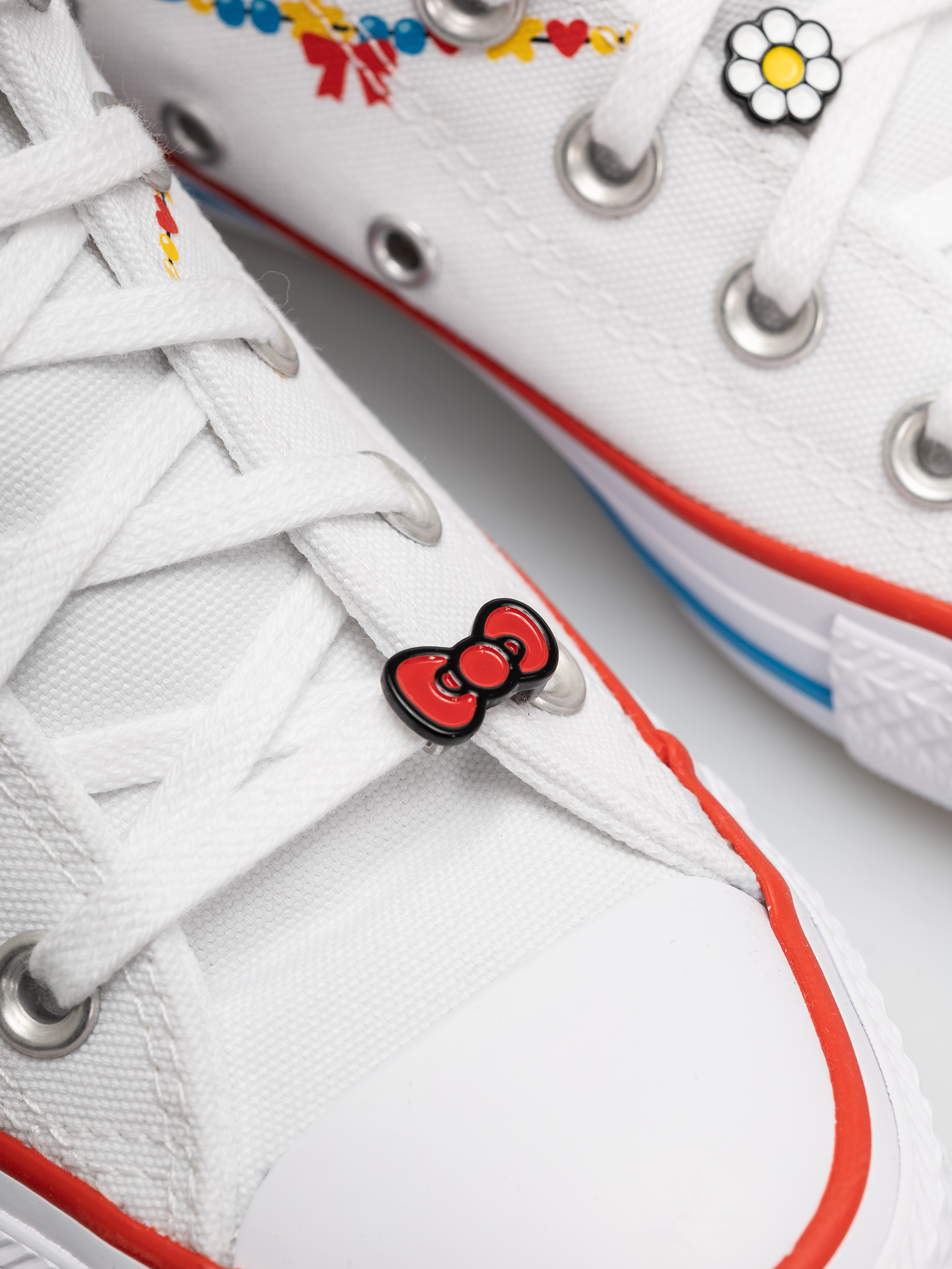 Кеди Converse Chuck Taylor All Star Hi (white/red/yellow)