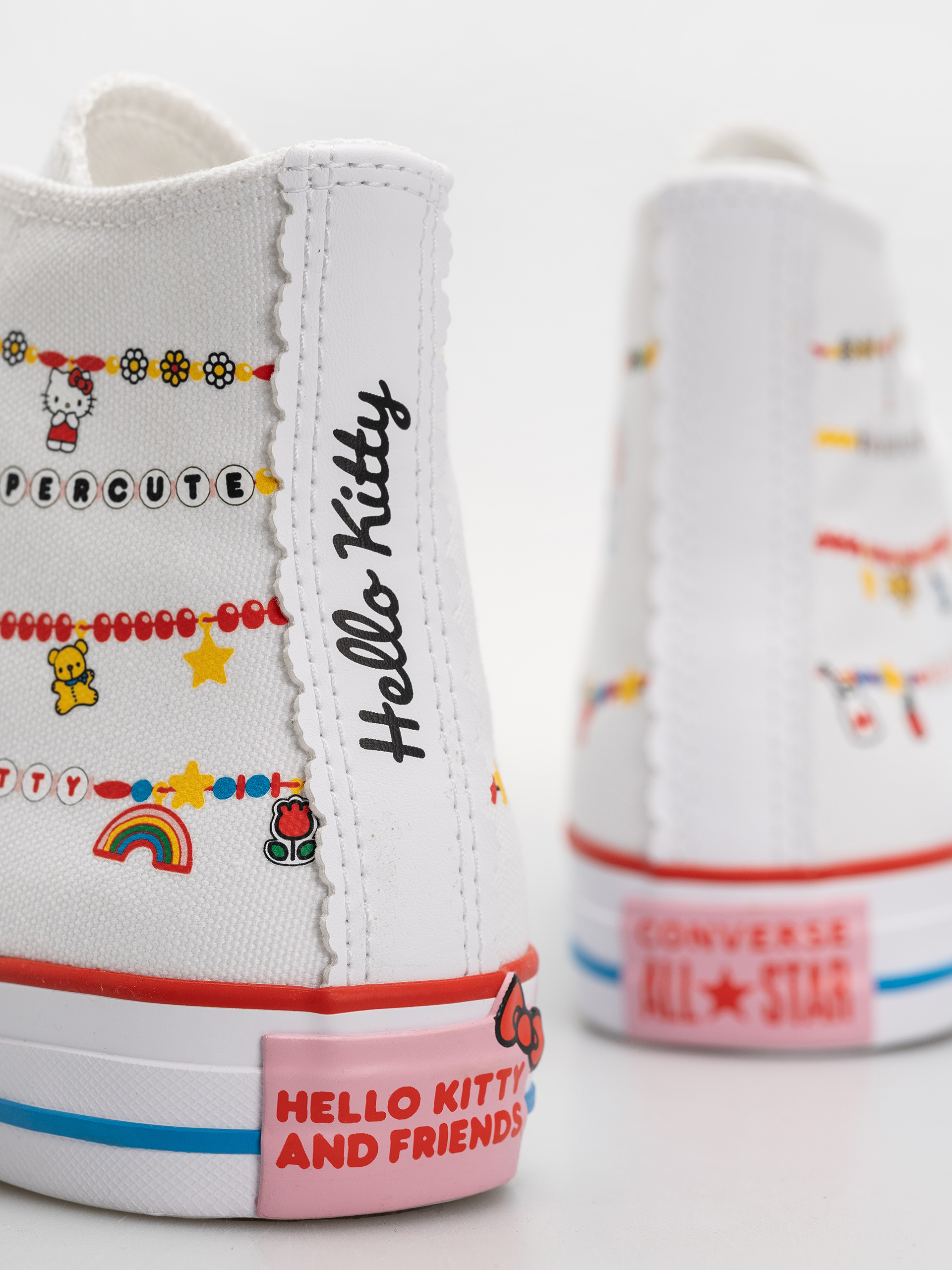 Кеди Converse Chuck Taylor All Star Hi (white/red/yellow)