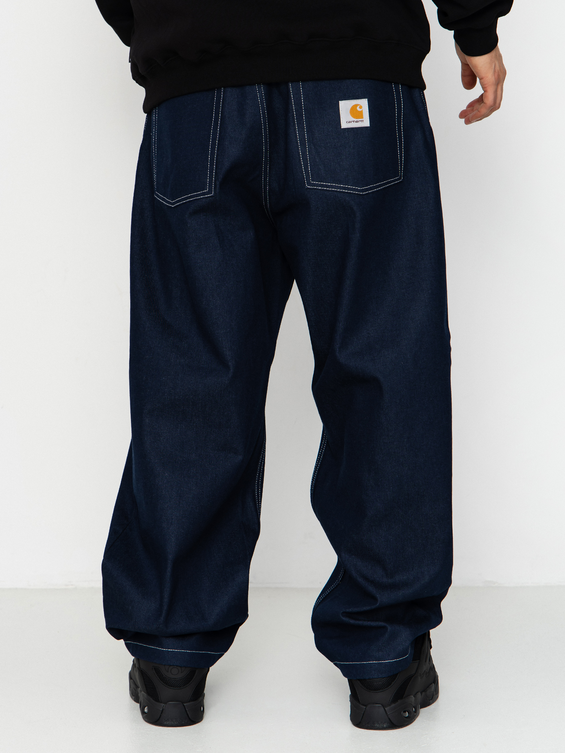 Штани Carhartt WIP Brandon (blue rigrid)