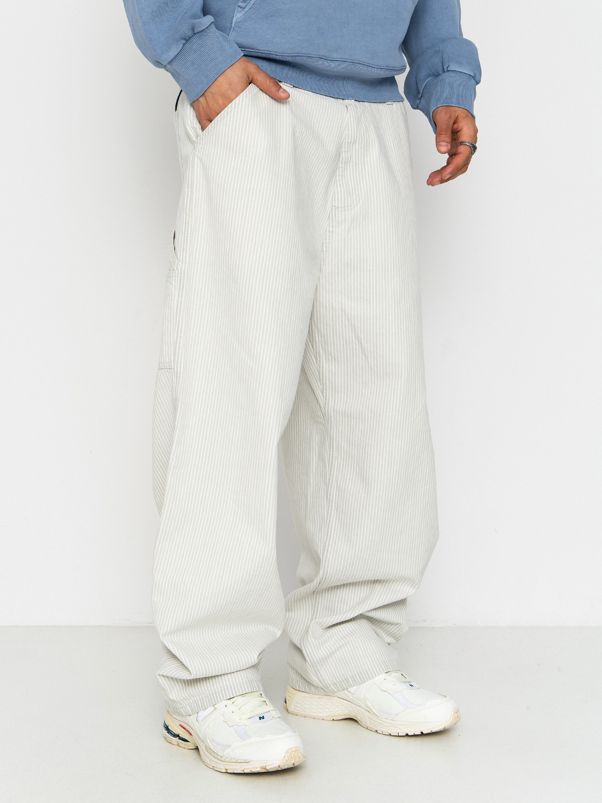 Штани Carhartt WIP Mercer Single Knee (mercer stripe/graphite/wax)