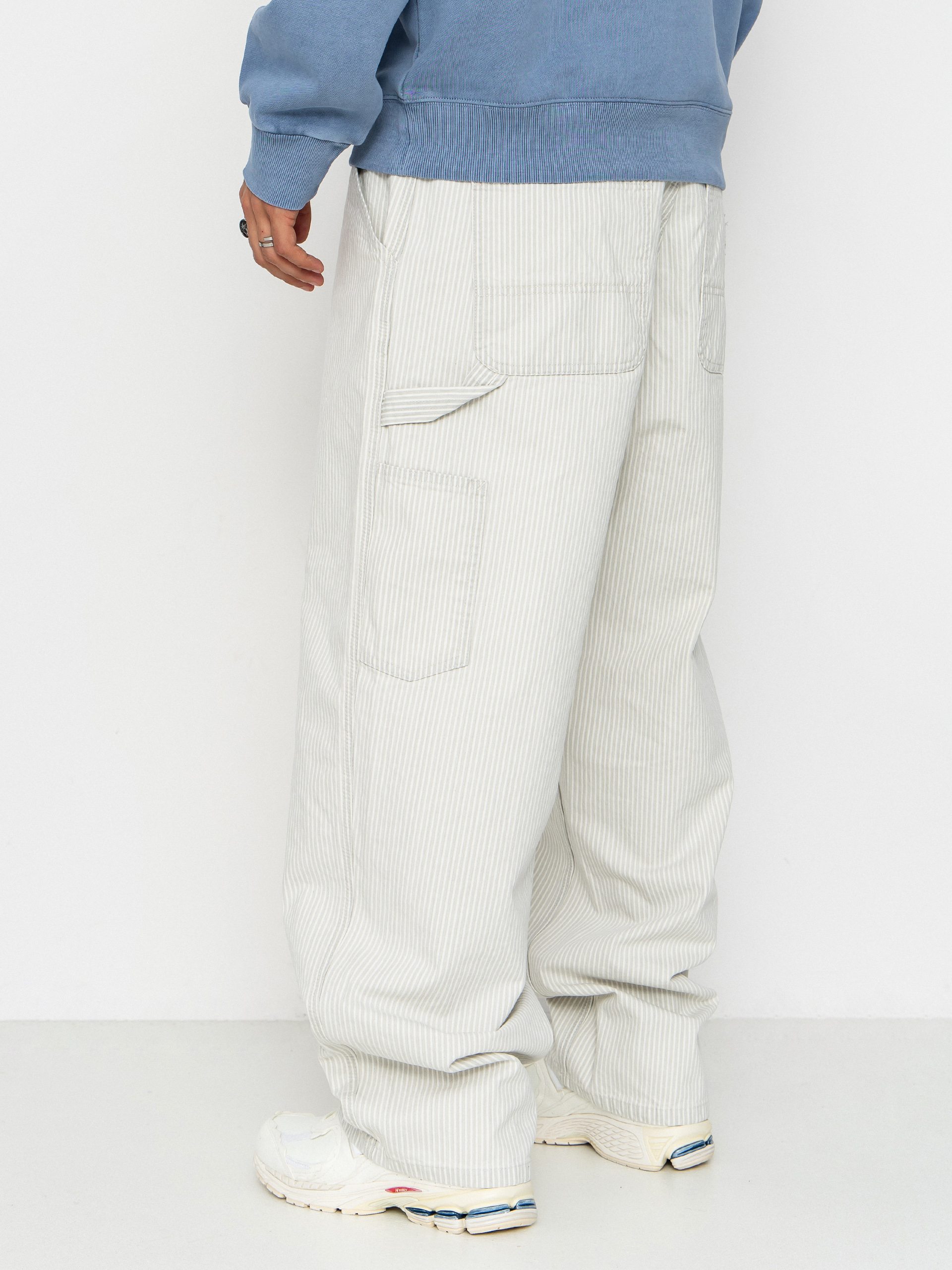 Штани Carhartt WIP Mercer Single Knee (mercer stripe/graphite/wax)