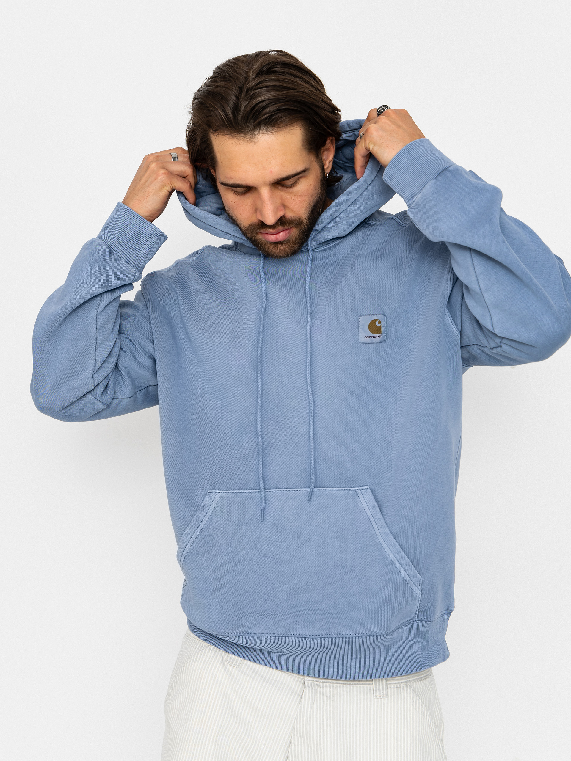 Худі Carhartt WIP Nelson HD (gentle blue)