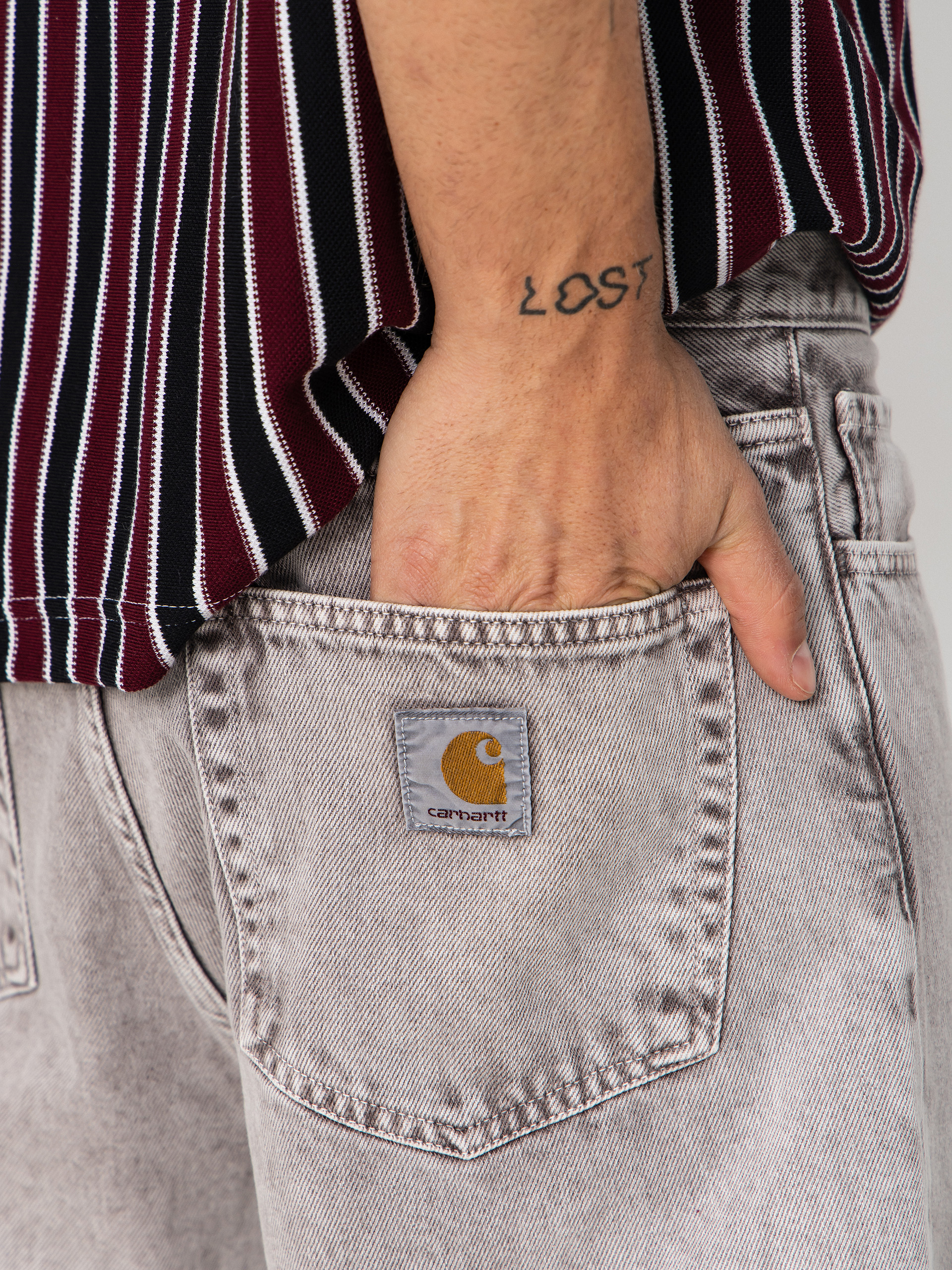 Штани Carhartt WIP Landon (shale)