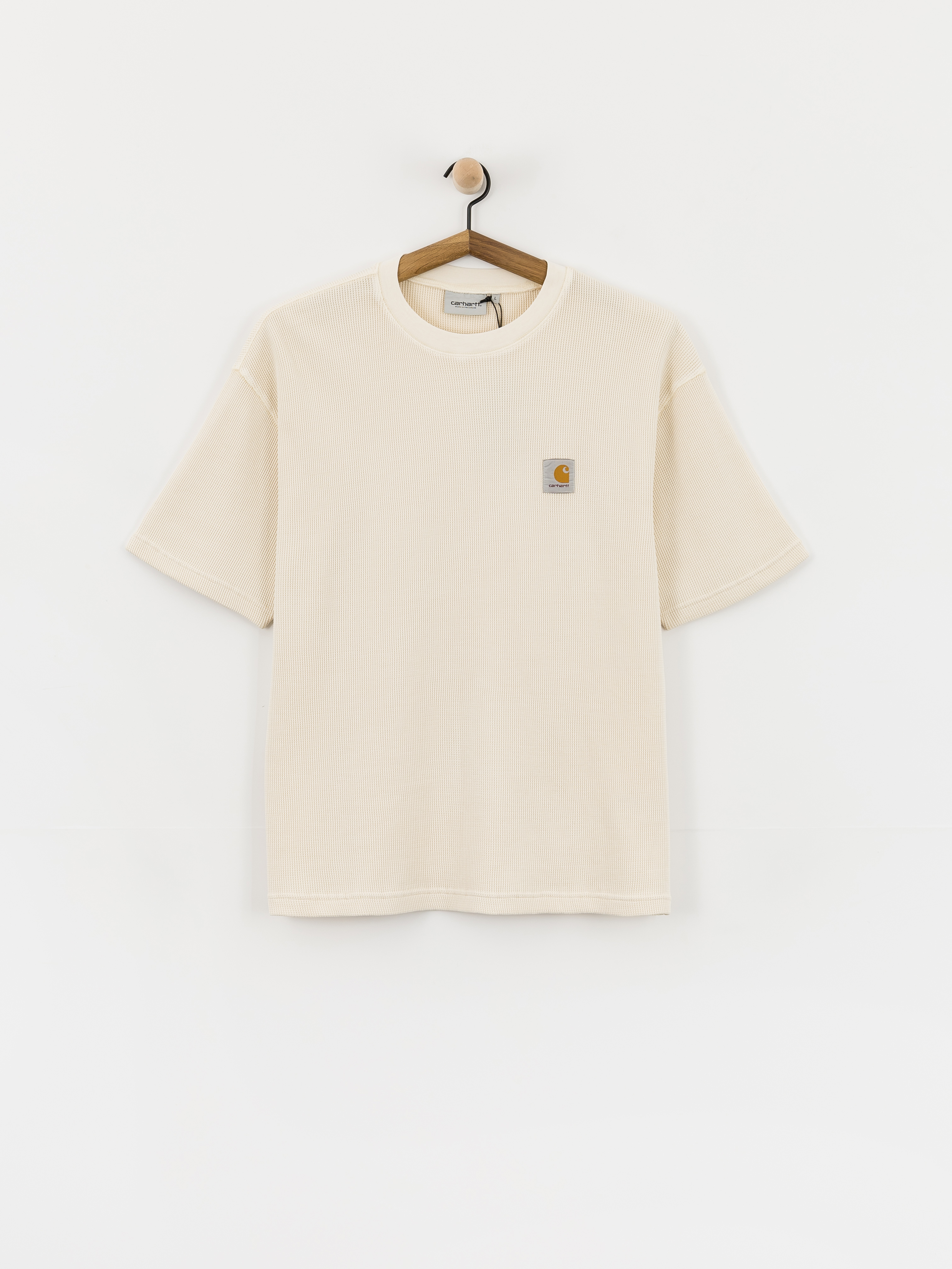 Футболка Carhartt WIP Nelson Waffle (natural)