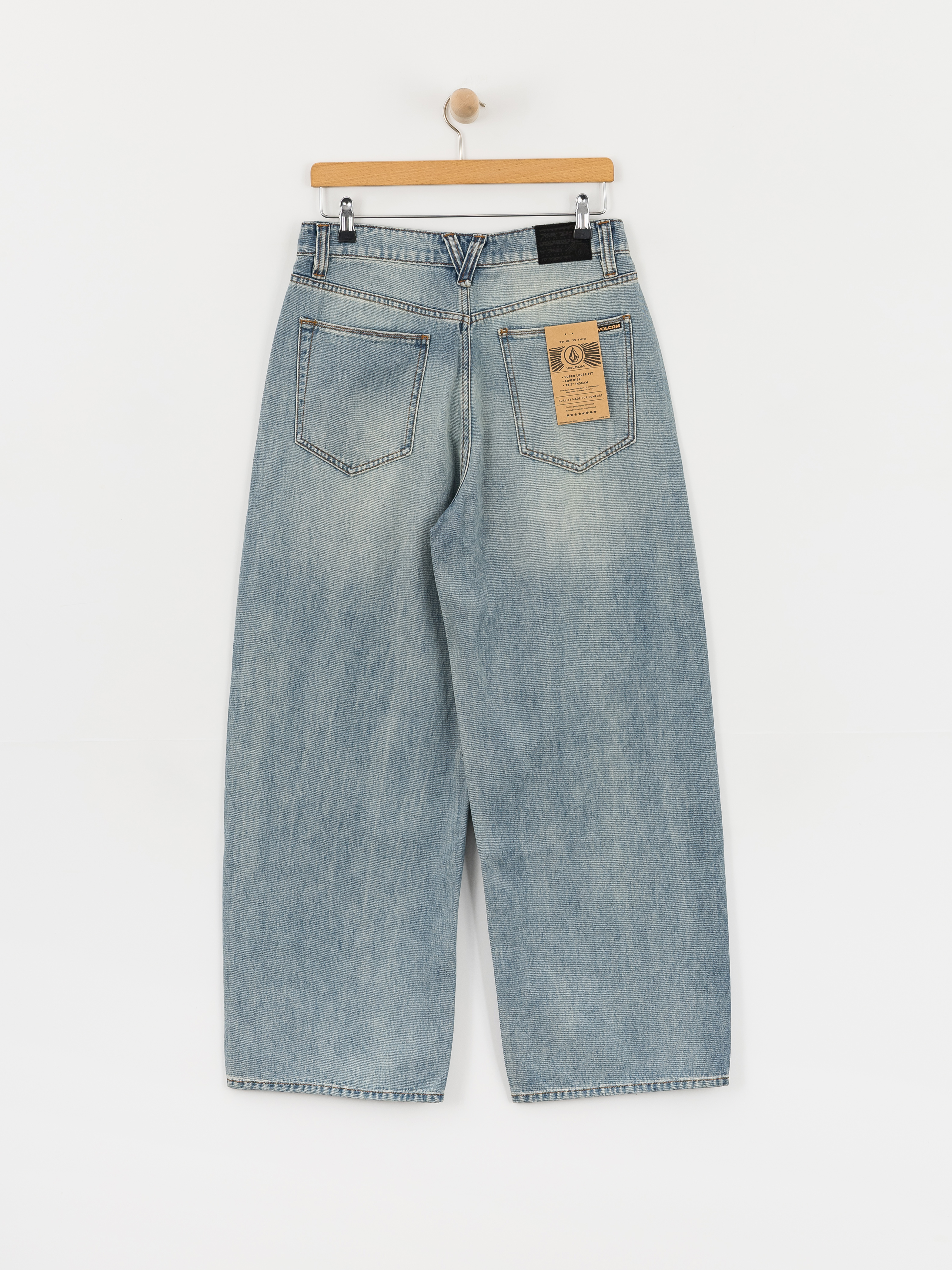 Штани Volcom Beeggys Wmn (dusty blue wash)