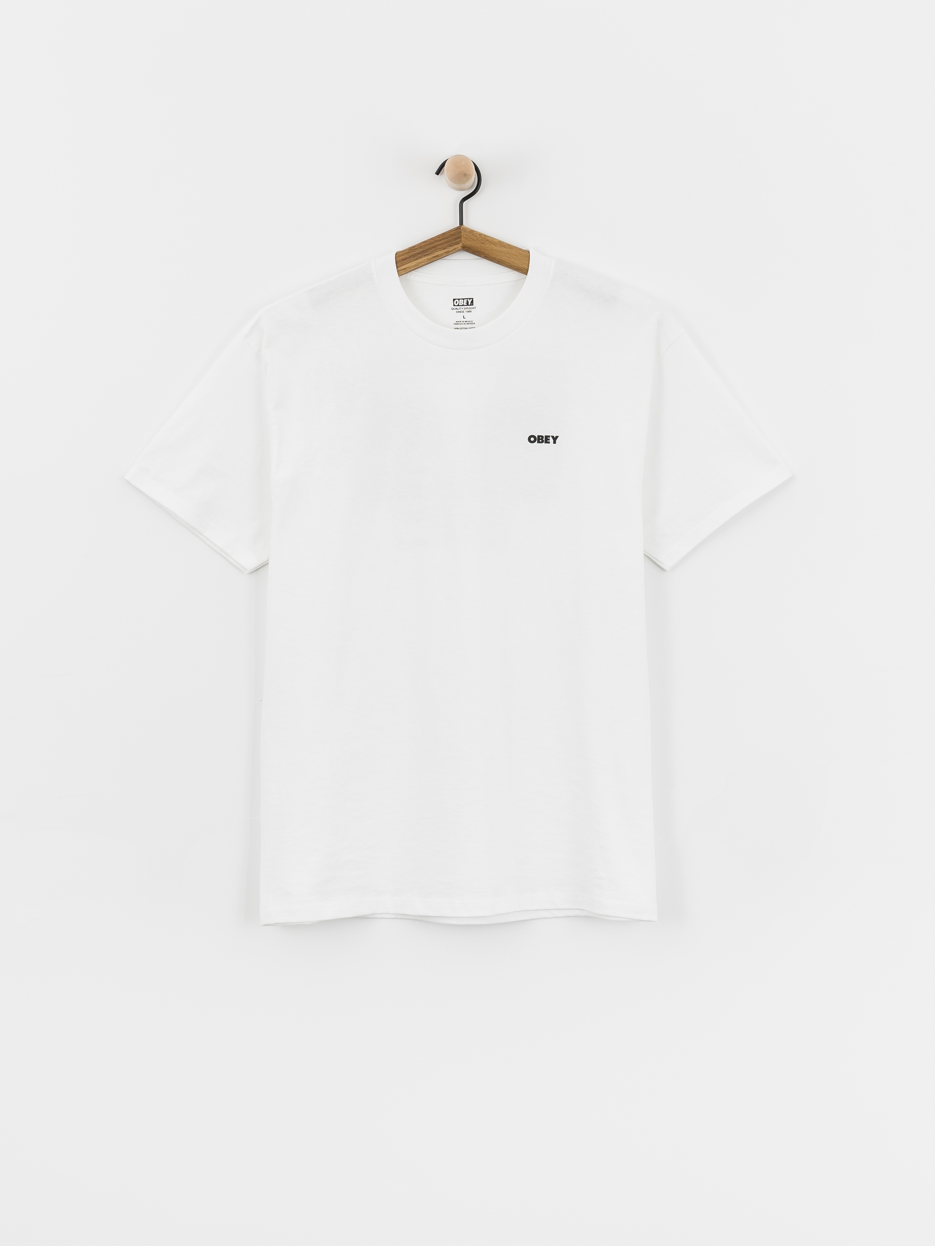 Футболка OBEY The Medium Is The Message (white)