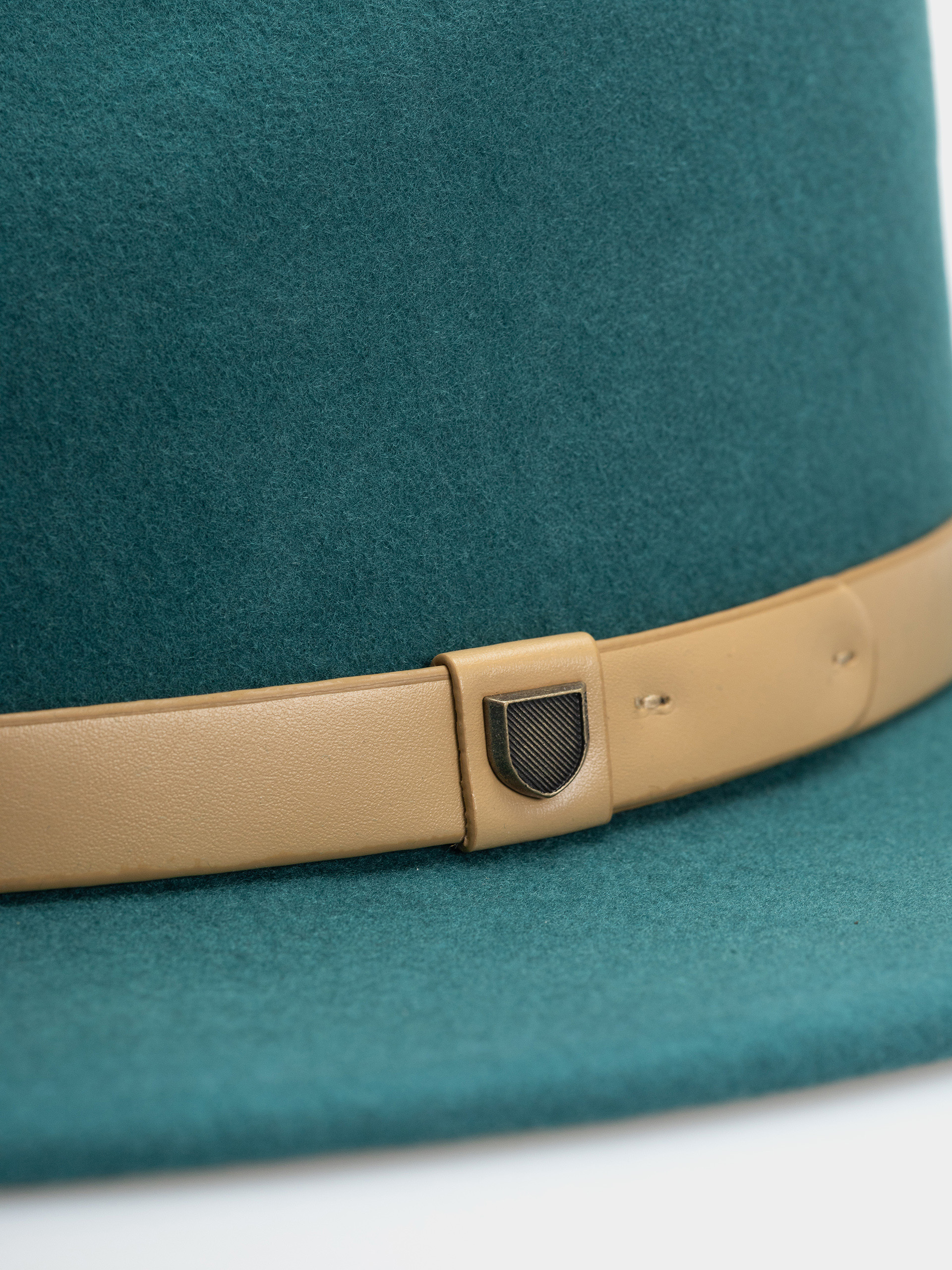 Капелюх Brixton Messer Fedora (transformative teal)