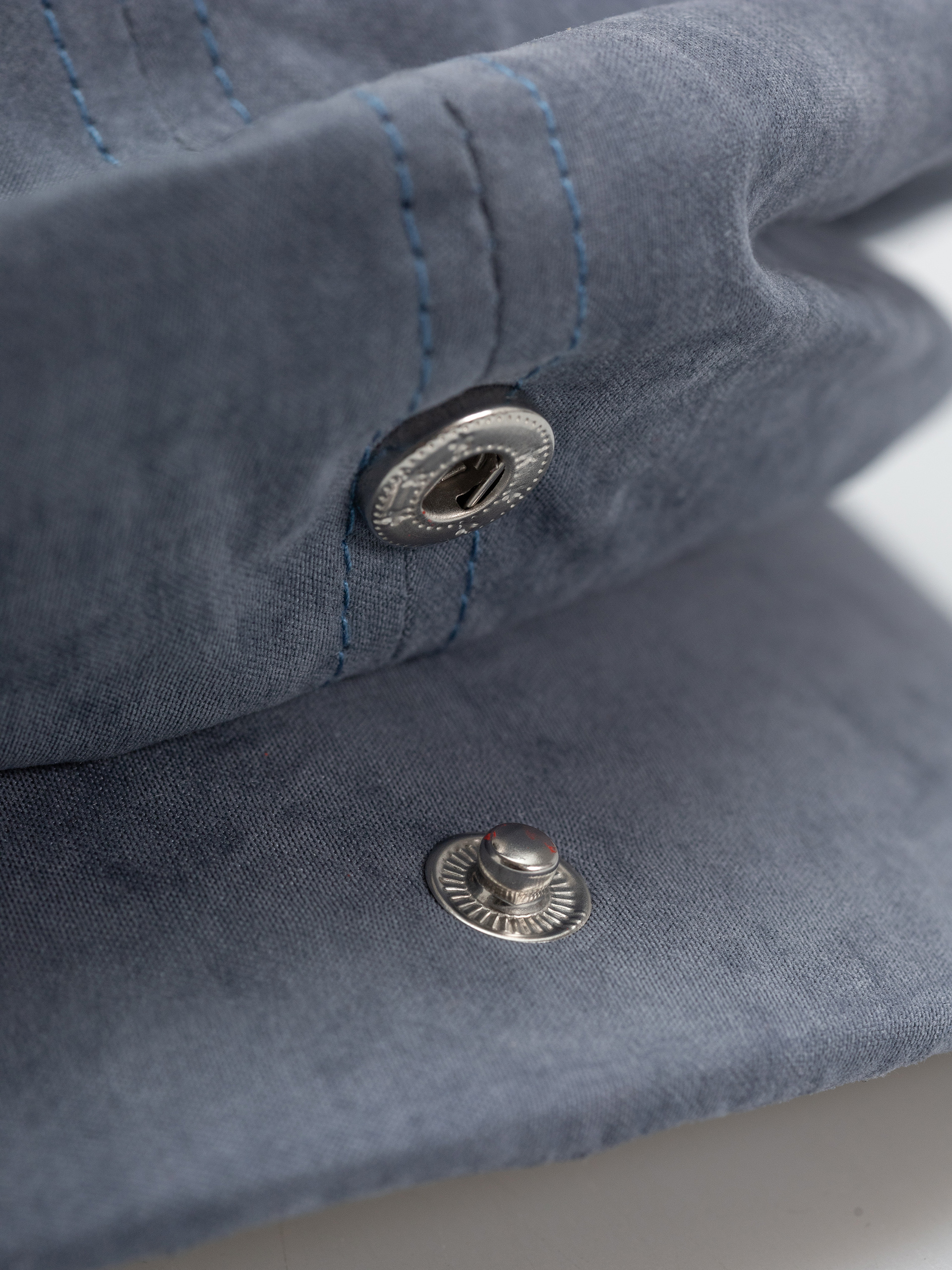 Кашкет Brixton Brood Snap (slate blue brushed satin)