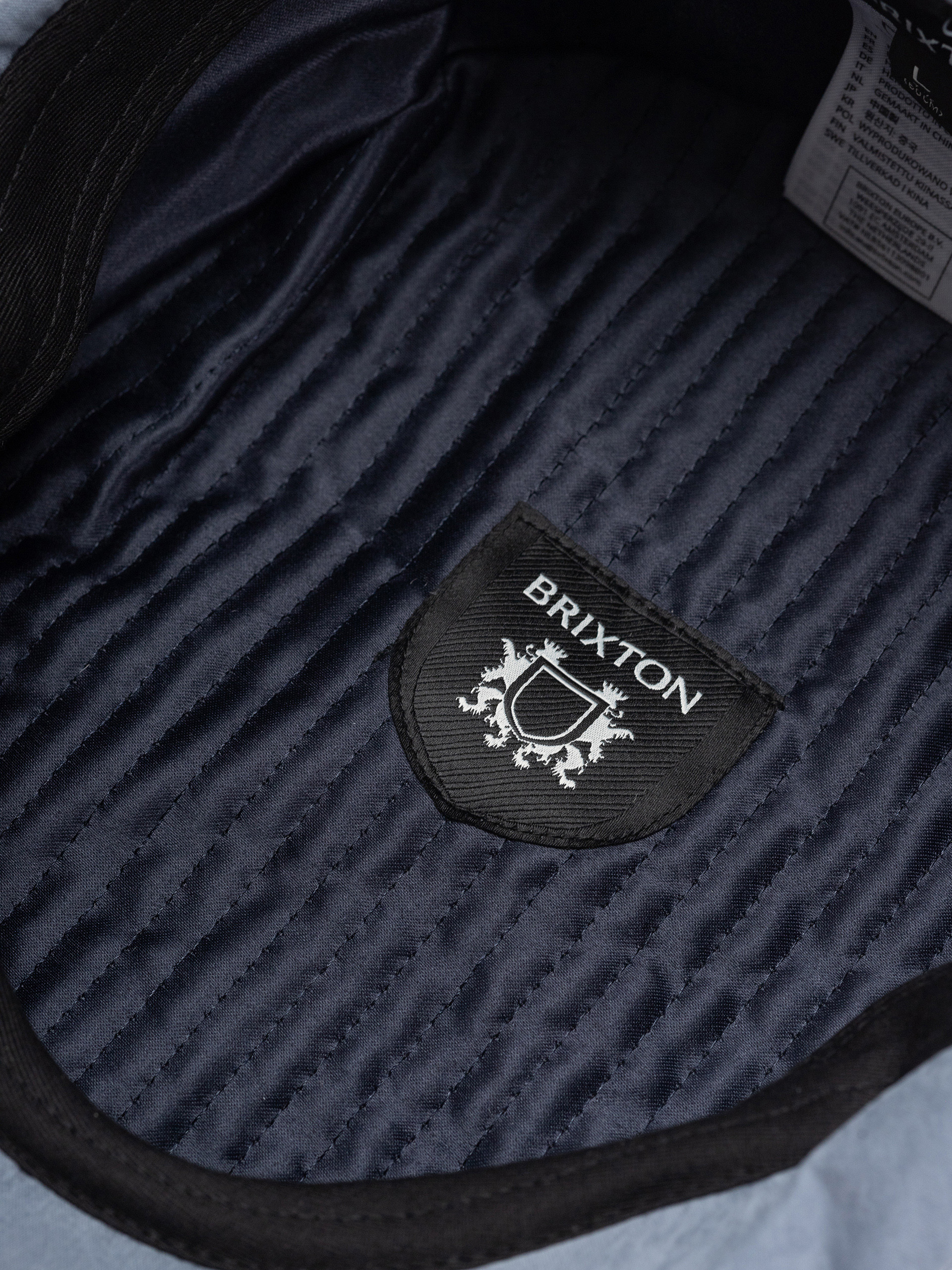 Кашкет Brixton Brood Snap (slate blue brushed satin)