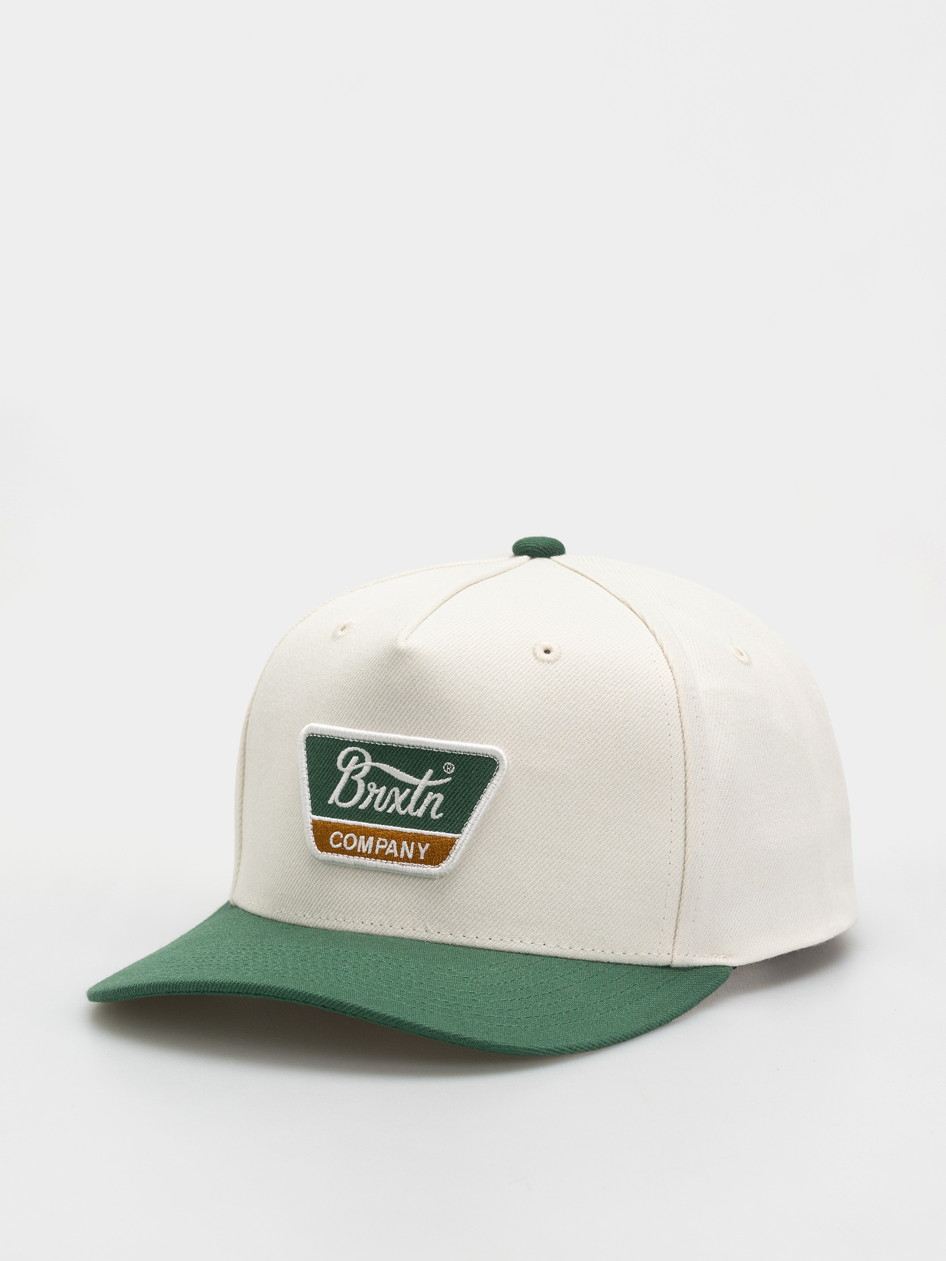 Кепка Brixton Linwood C Netplus Mp Snpk (off white/primal green)
