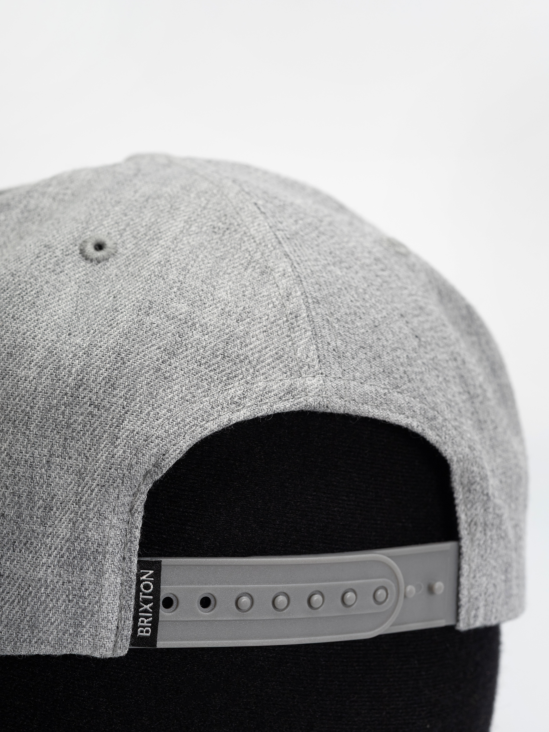 Кепка Brixton Crest C Mp Snapback (light heather grey/light heath)