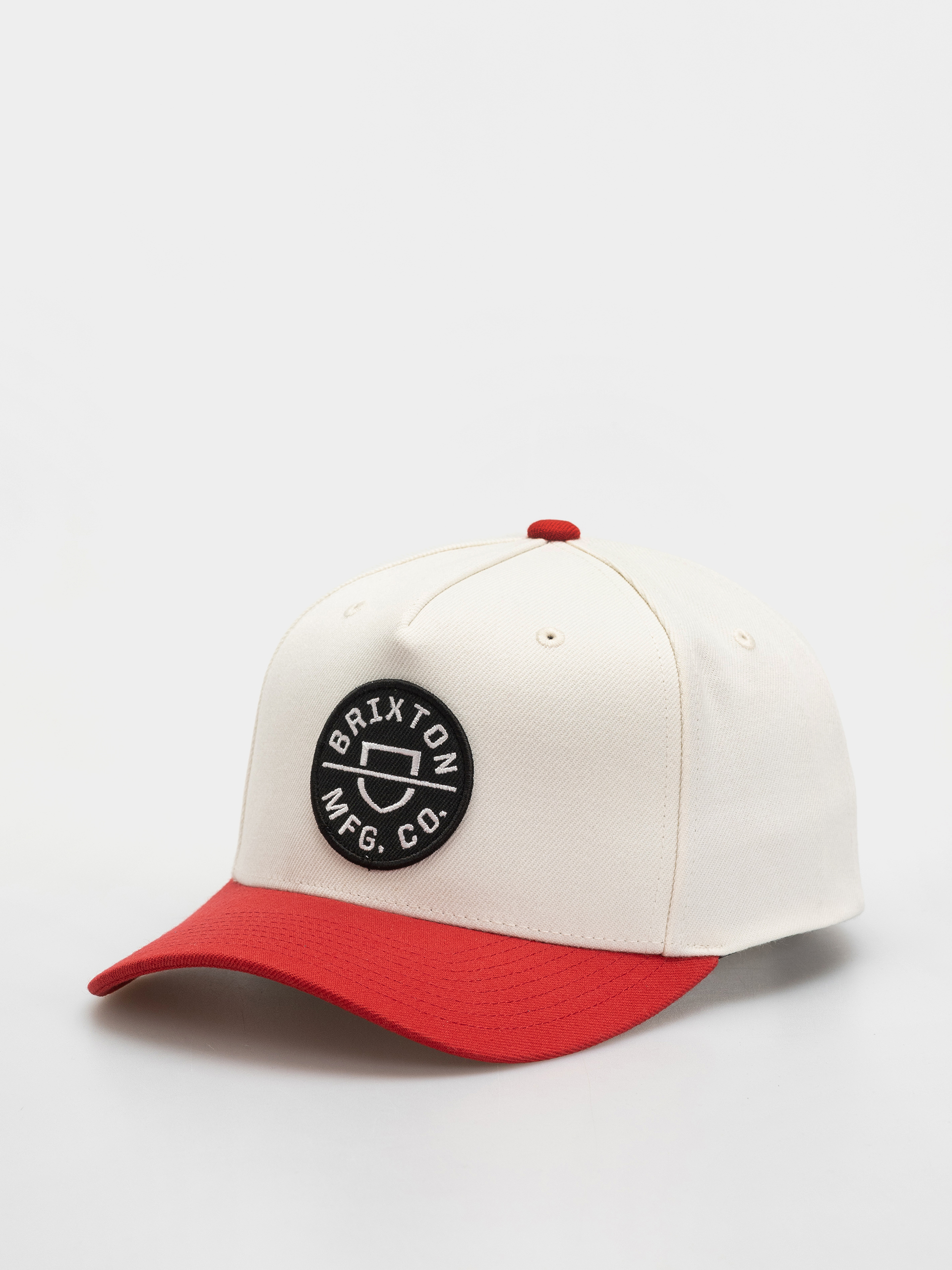 Кепка Brixton Crest C Mp Snapback (off white/adrenaline rush)
