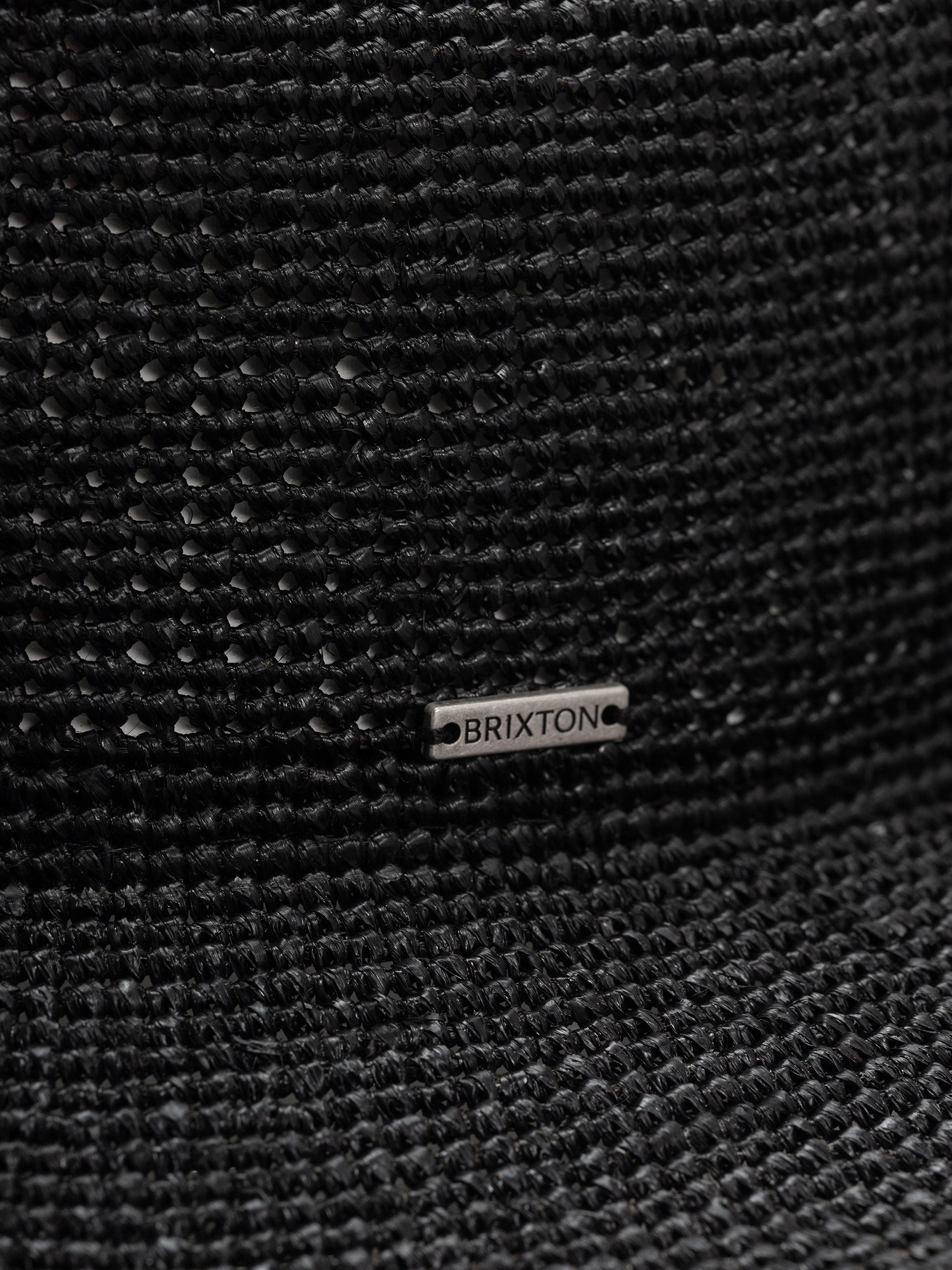 Капелюх Brixton Odessa Straw Packable Cowboy H Wmn (black)