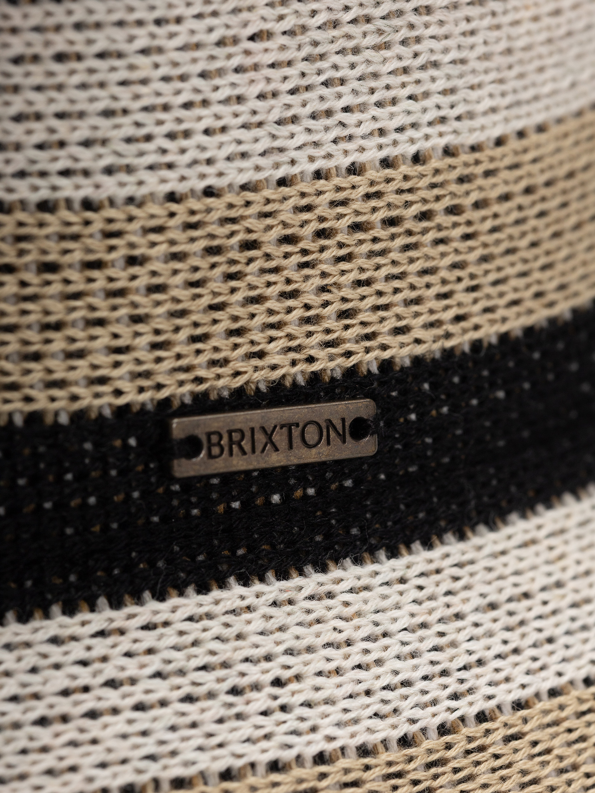 Капелюх Brixton Lisboa Knit Packable Bucket Ha Wmn (black/sand/whitecap)